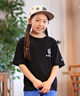 ELEMENT エレメント 半袖 Tシャツ キッズ バックプリント TIMBER 3 SS YOUTH BF025-241(FBK-130cm)
