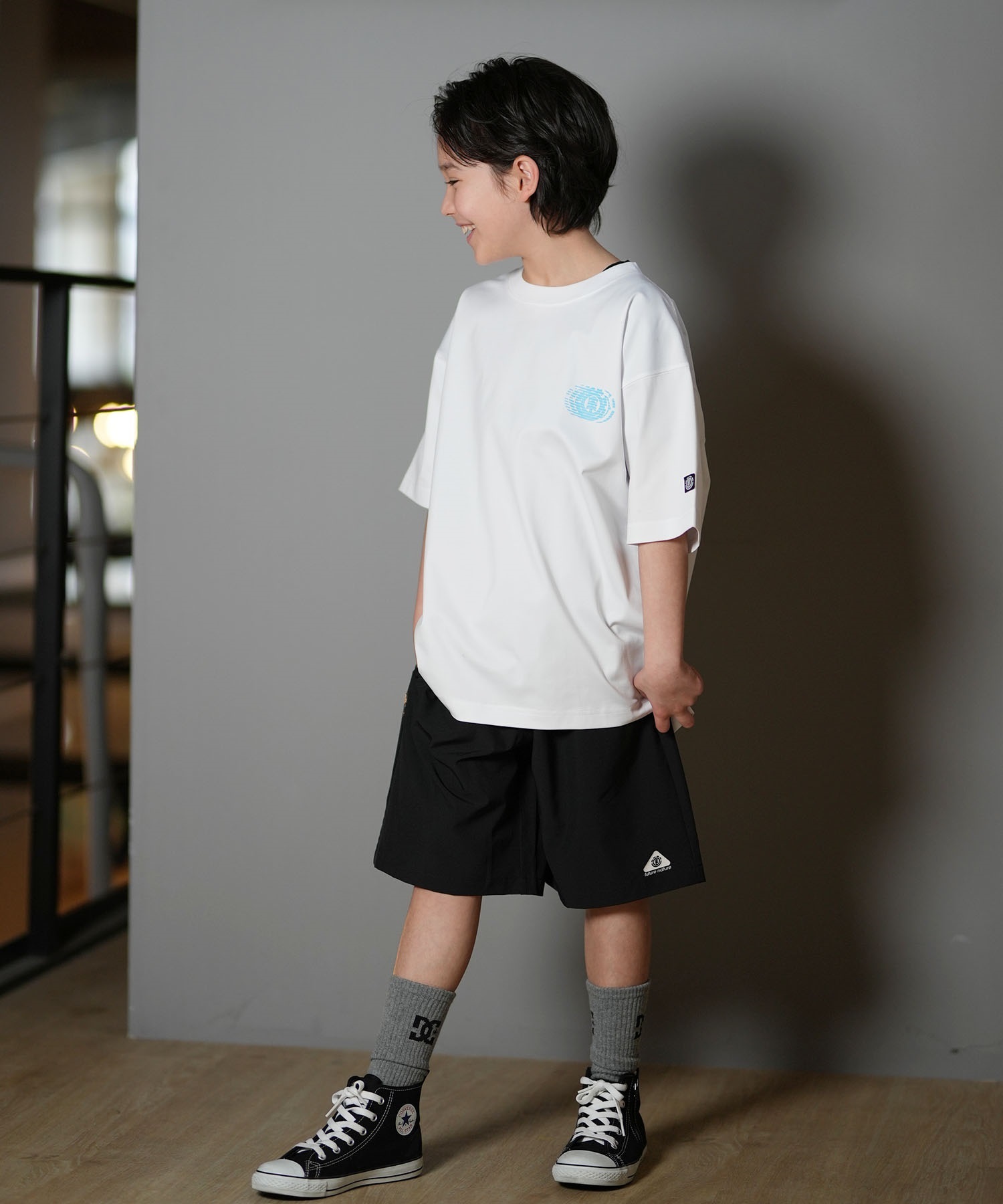 ELEMENT エレメント 半袖 Tシャツ キッズ ジュニア 子供 ロゴ