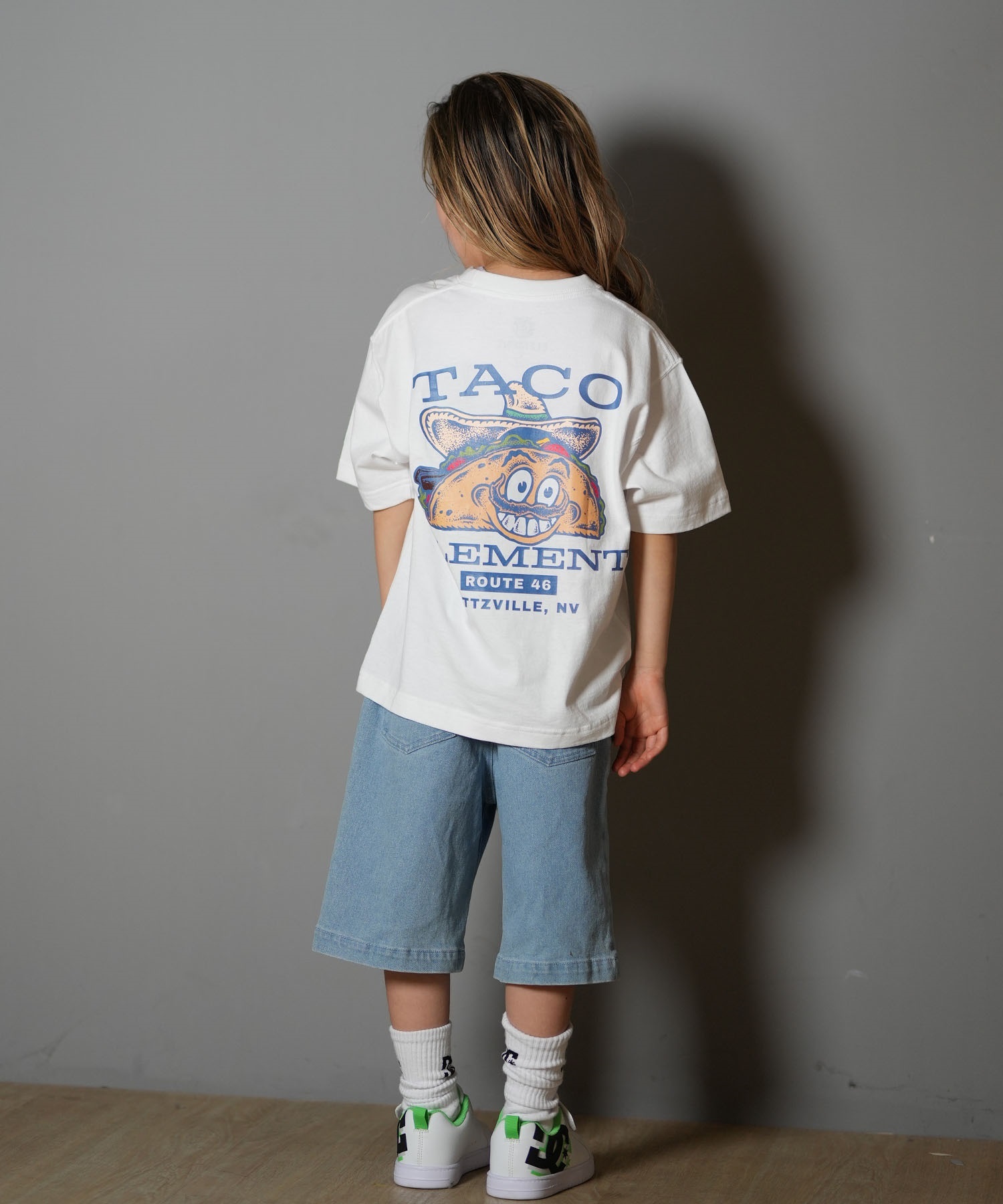 ELEMENT エレメント 半袖 Tシャツ キッズ ジュニア 子供 バック
