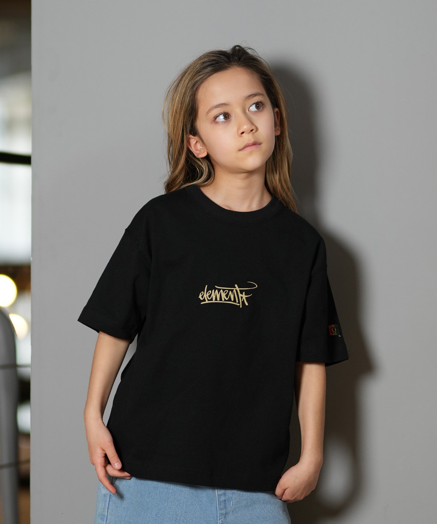 ELEMENT エレメント 半袖 Tシャツ キッズ ジュニア 子供 バック