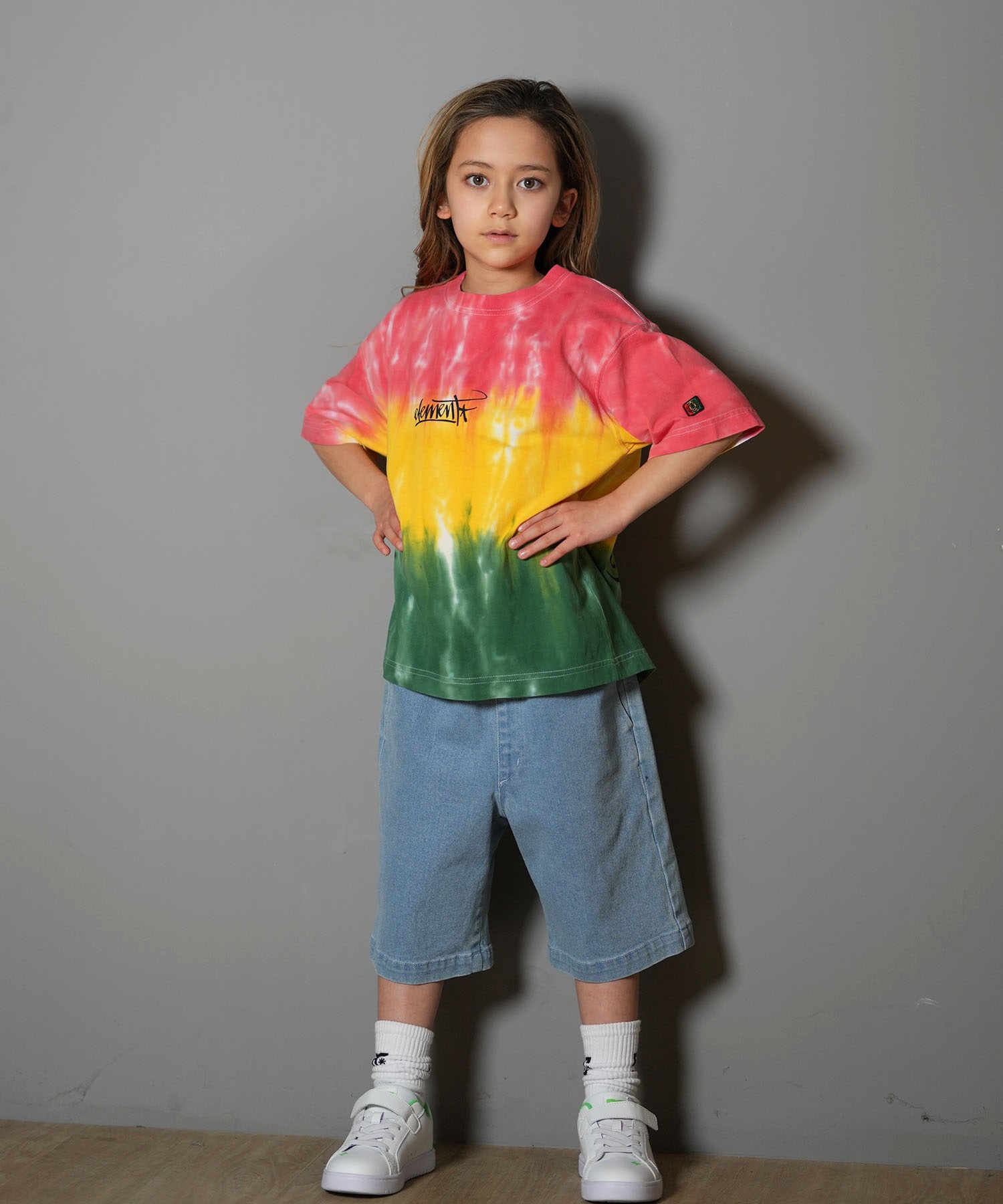 ELEMENT エレメント 半袖 Tシャツ キッズ ジュニア 子供 バック