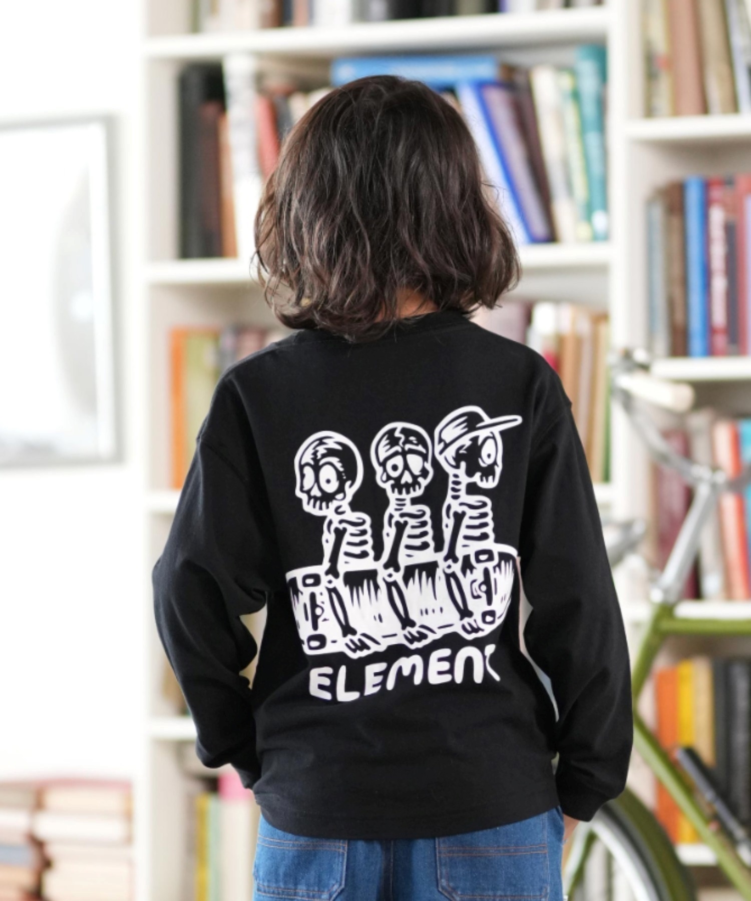 ELEMENT エレメント 長袖 Tシャツ キッズ ジュニア ロンT TIMBER 3 LS
