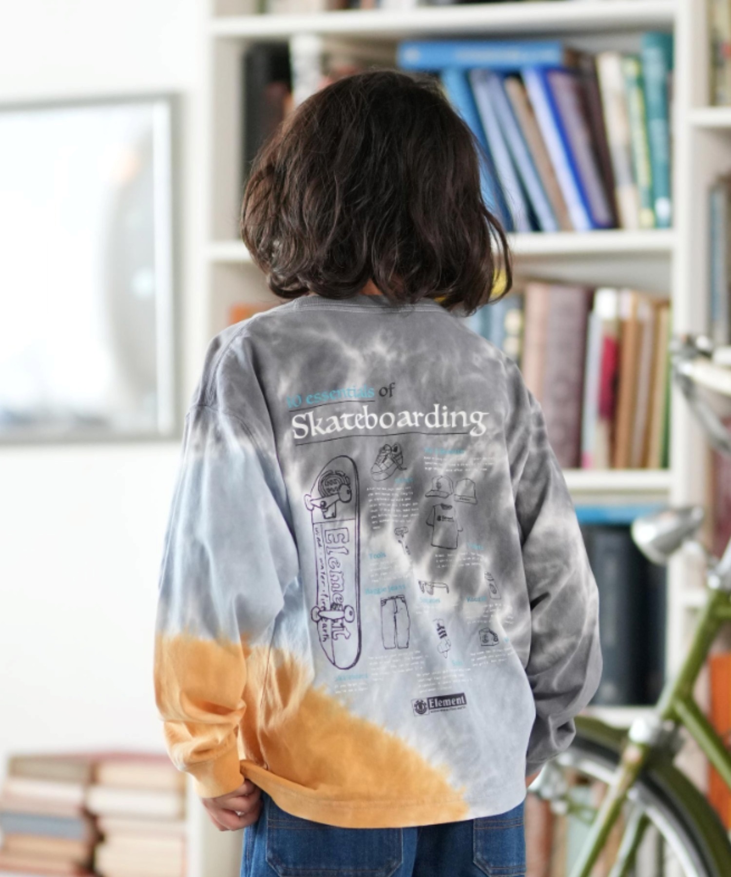 ELEMENT エレメント 長袖 Tシャツ キッズ ジュニア ロンT ESSENTIAL LS