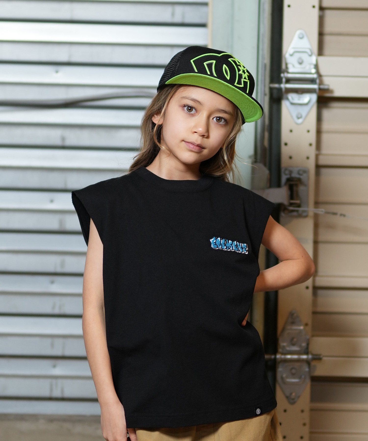 ELEMENT エレメント タンクトップ キッズ ジュニア 子供 ノースリーブ 