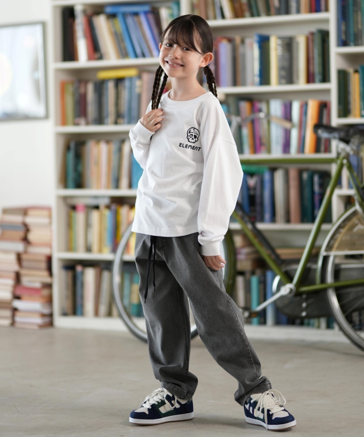 ELEMENT エレメント ロングパンツ キッズ ジュニア 子供 ロンパン SHOD
