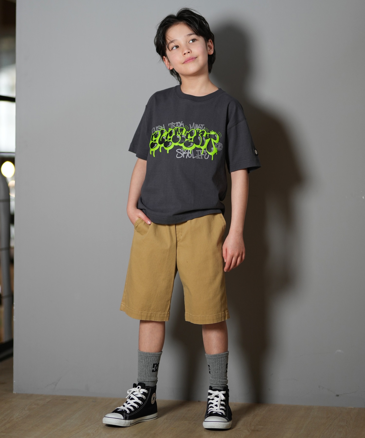 ELEMENT エレメント キッズ ショーツ ショートパンツ ハーフ