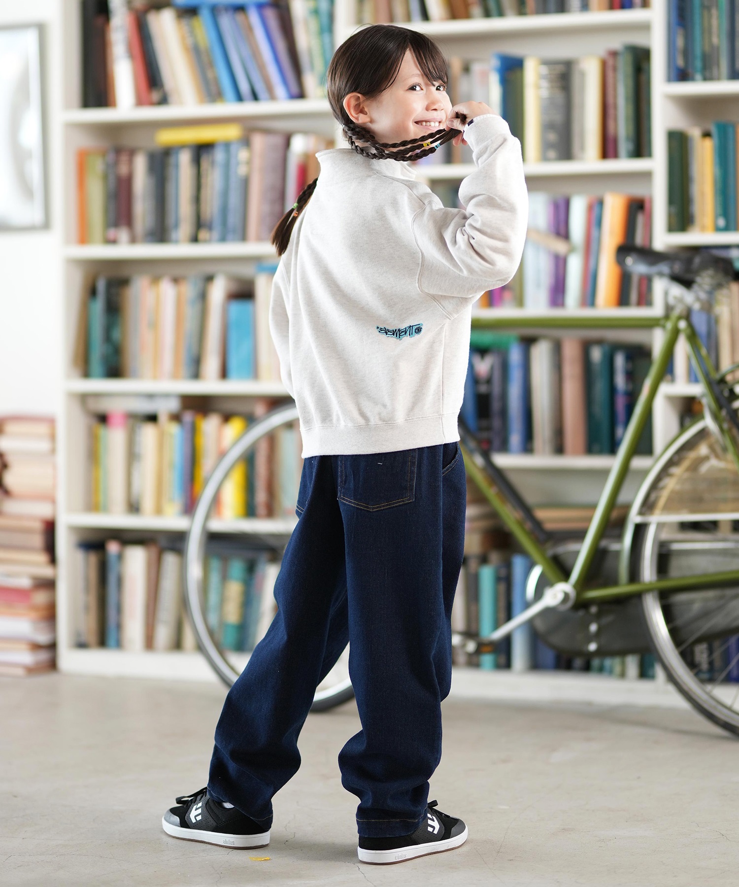 つ*様 ELEMENTS OF STYLE & CO. スウェット ネイビー 9 ELEMENT エレメント トレーナー スウェット キッズ ジュニア TAG HALF
