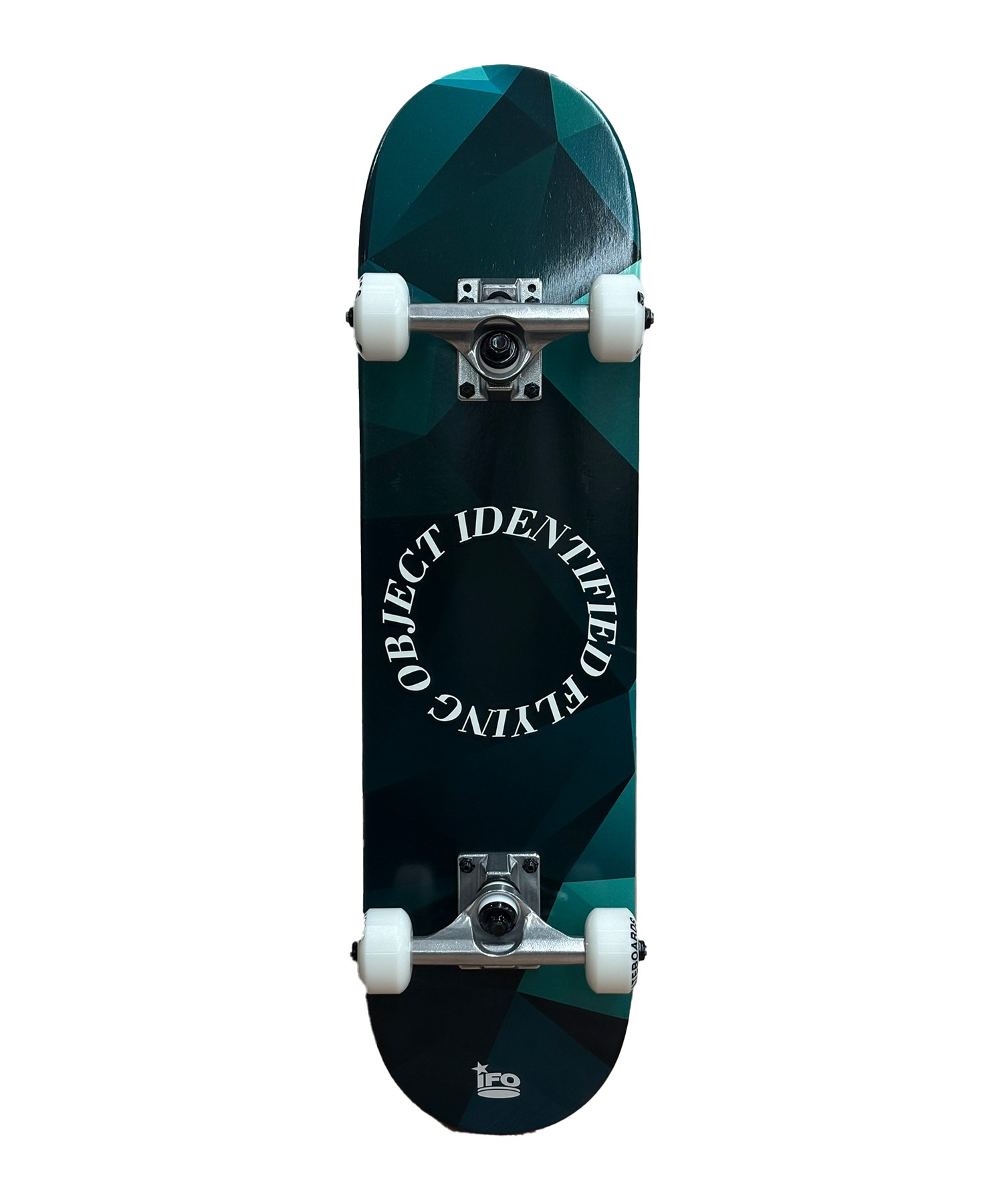 IFO アイエフオー キッズ スケートボード コンプリート 7.0inch CIRCLE WITH TTOOL ムラサキスポーツ 初心者 完成品(GRN-7inch)