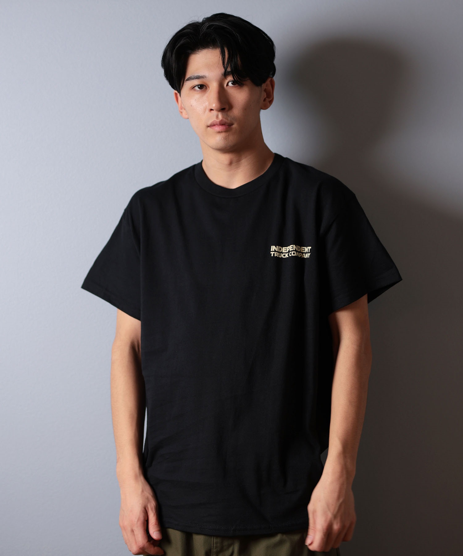 INDEPENDENT インディペンデント 半袖 Tシャツ メンズ バックプリント