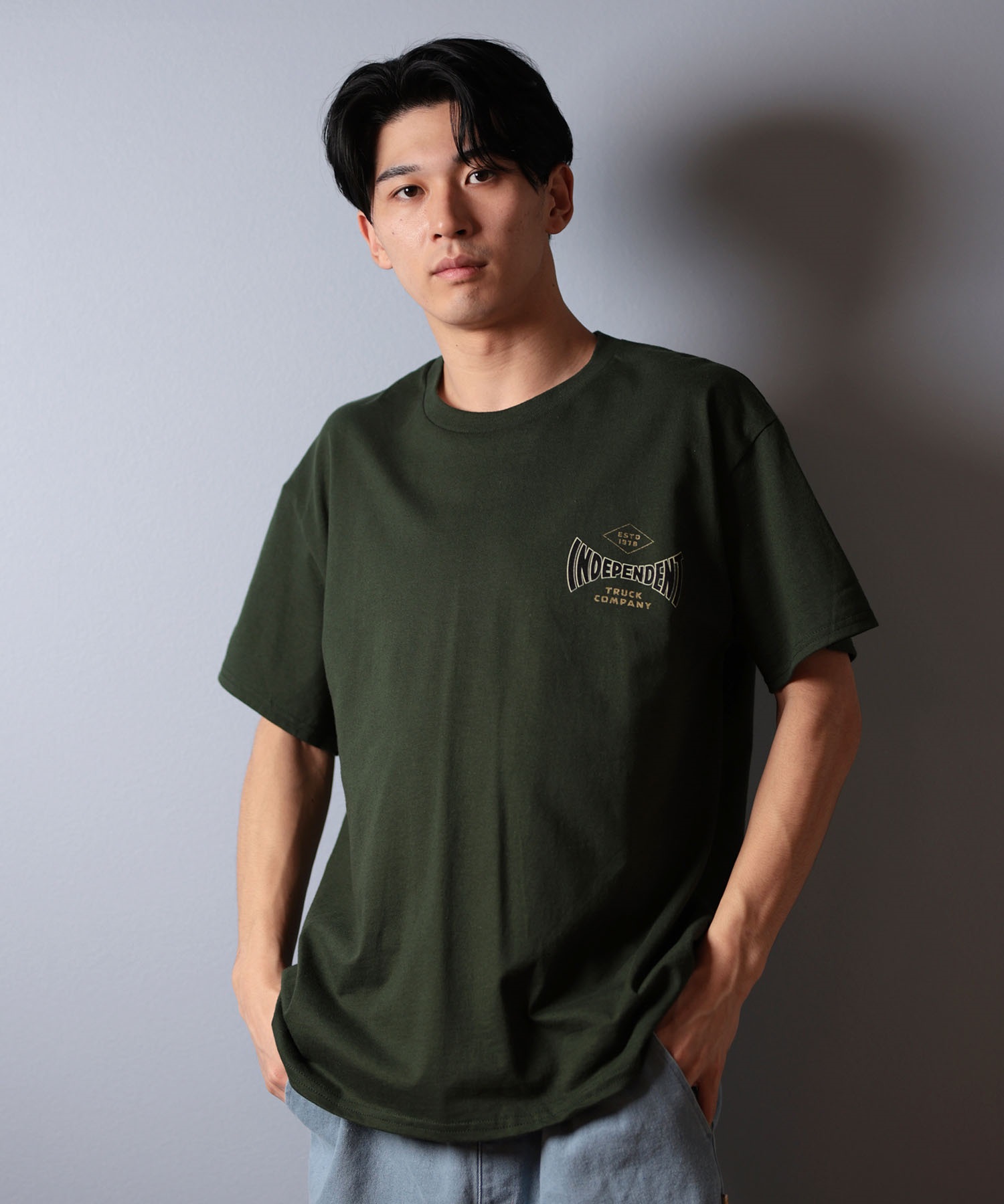 INDEPENDENT インディペンデント 半袖 Tシャツ メンズ バック