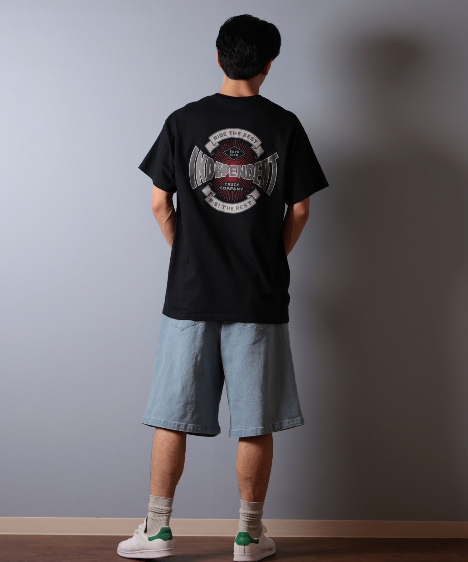 鬼フェード 90's〜00' independent Tシャツ バックプリント 古着Tシャツ】企業 90s Budwiser 