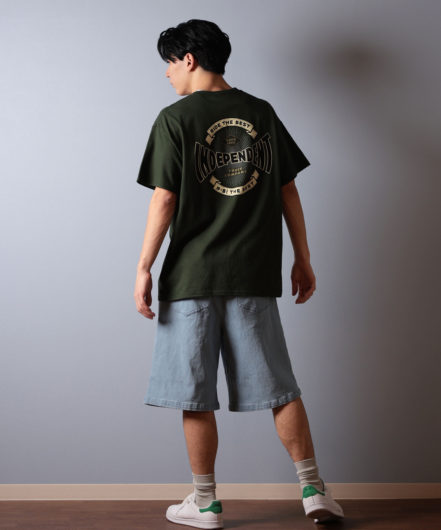 INDEPENDENT インディペンデント 半袖 Tシャツ メンズ バック