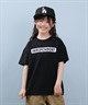INDEPENDENT インディペンデント 半袖 Tシャツ キッズ ジュニア INDY BAR LOGO S S T 25S701-42(BK-130cm)