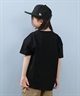 INDEPENDENT インディペンデント 半袖 Tシャツ キッズ ジュニア INDY BAR LOGO S S T 25S701-42(BK-130cm)