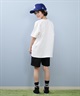 INDEPENDENT インディペンデント 半袖 Tシャツ キッズ ジュニア INDY BAR LOGO S S T 25S701-42(BK-130cm)
