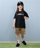 INDEPENDENT インディペンデント 半袖 Tシャツ キッズ ジュニア INDY BAR LOGO S S T 25S701-42(BK-130cm)
