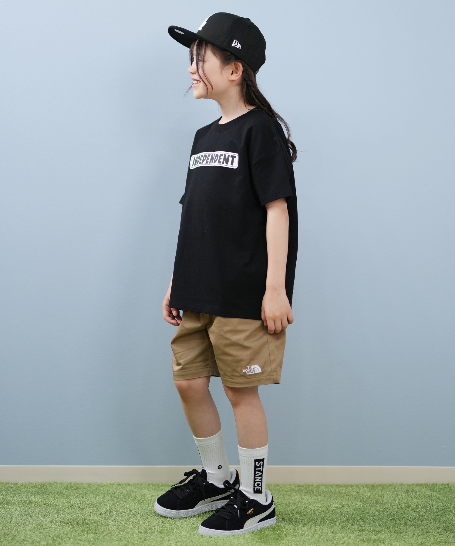 INDEPENDENT インディペンデント 半袖 Tシャツ キッズ ジュニア