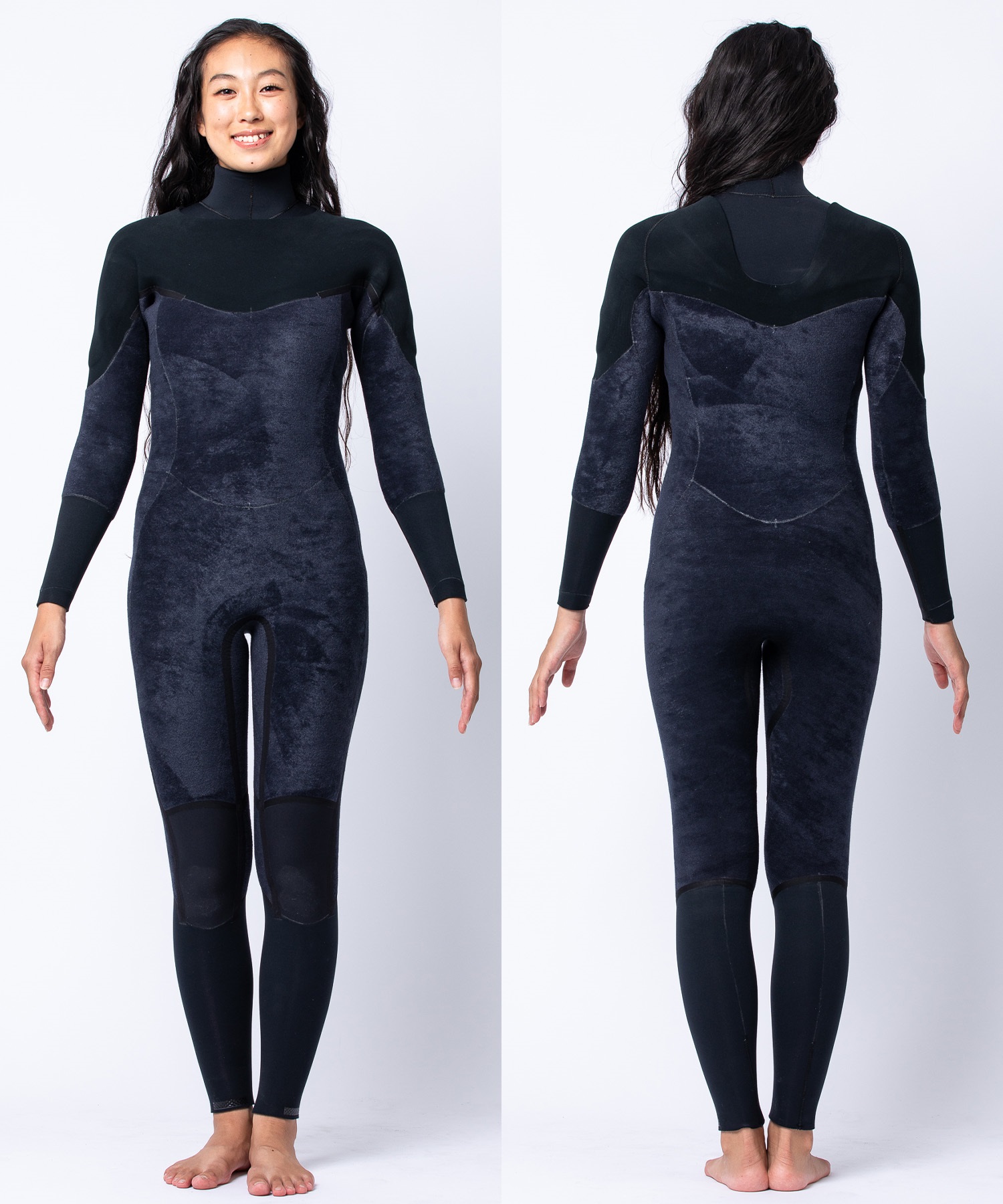 AIRTIGHT エアータイト JERSEMI FUSION 3X3mm レディース サーフィン ウェットスーツ ジャージセミドライ ジャーセミ ムラサキスポーツ限定(LBR-XS)