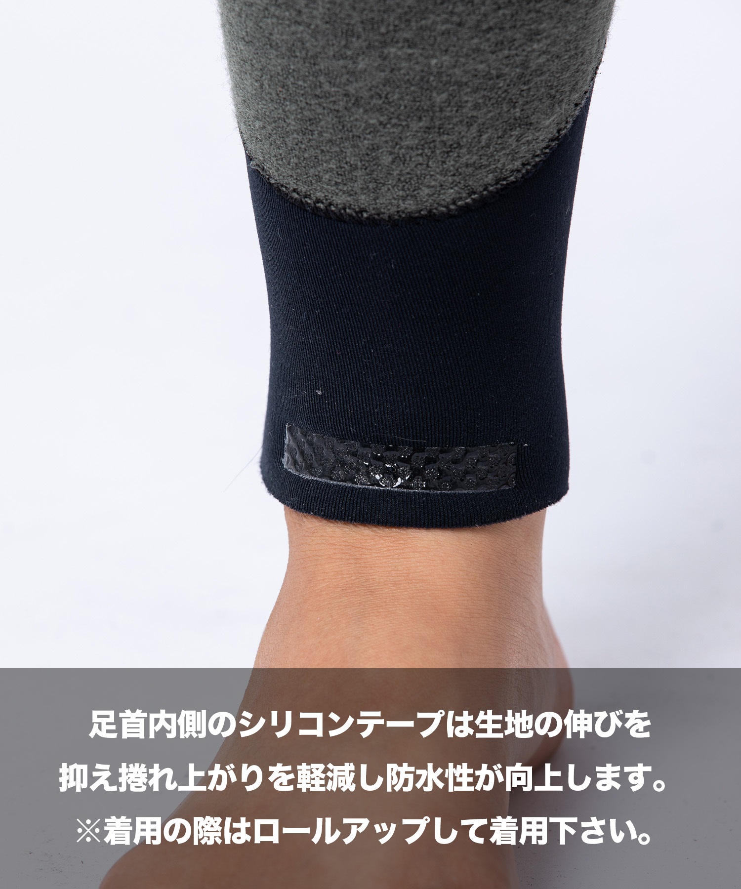 AIRTIGHT エアータイトロングチェストジップ フーデット エッジ HLCZ53ST25001 ウェットスーツ セミドライ レディース(BK-XS)