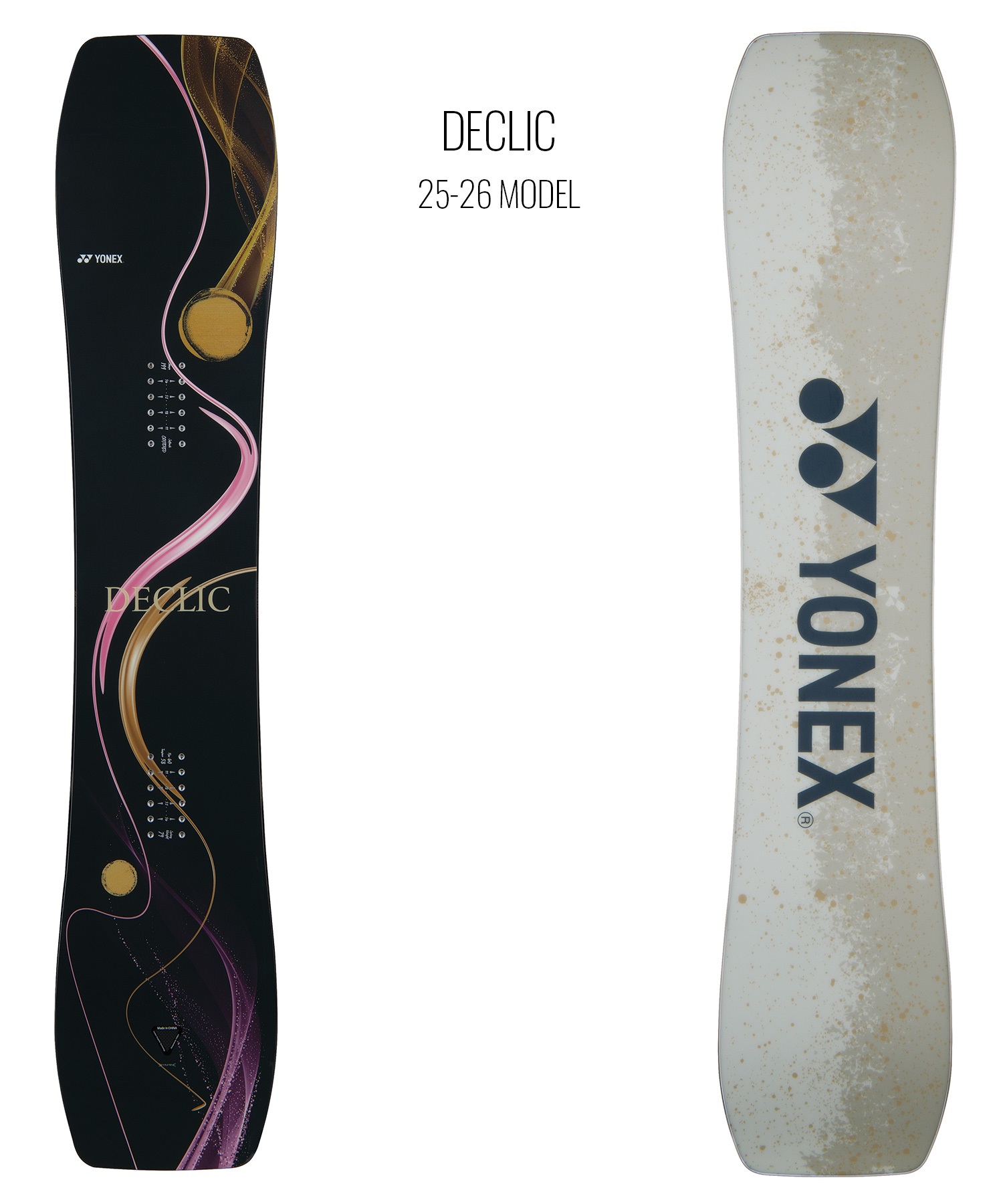 早期購入】YONEX ヨネックス スノーボード 板 レディース DECLIC 