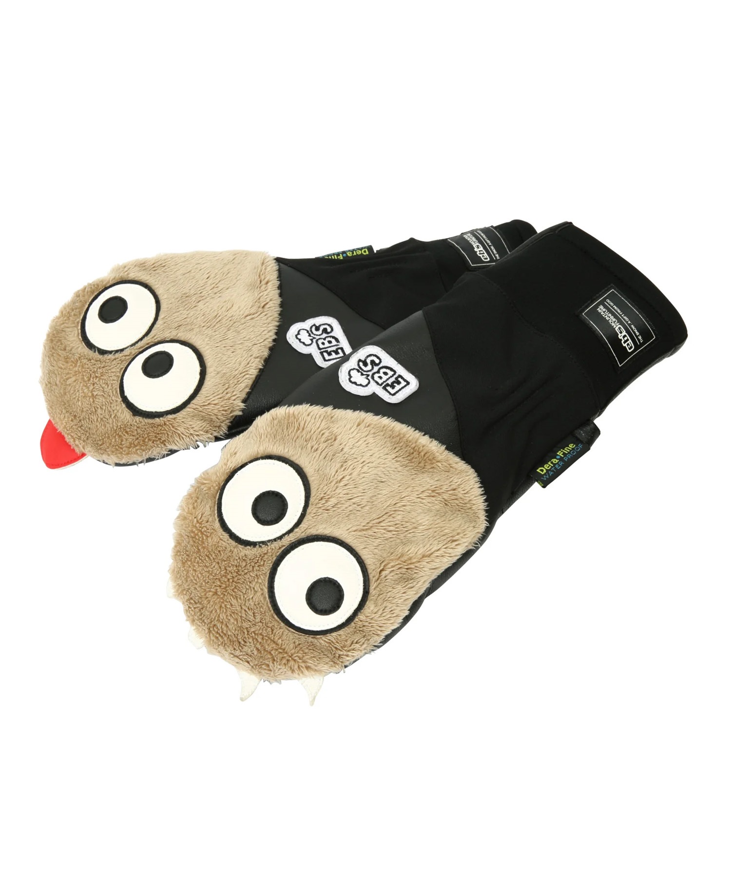 eb's エビス KEMONO CHAN スノーボード グローブ ユニセックス ムラサキスポーツ 25-26モデル(NAMAK-S)