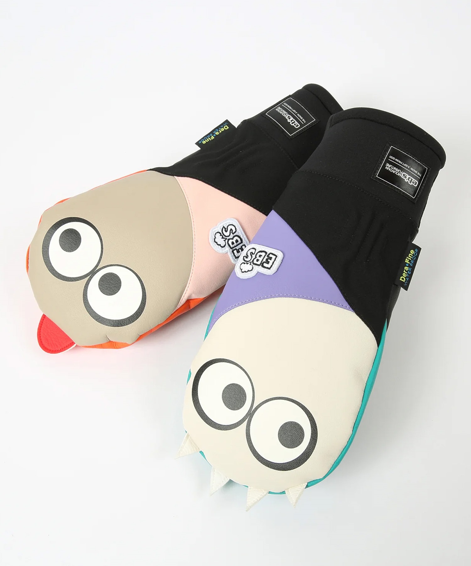 eb's エビス KEMONO CHAN スノーボード グローブ ユニセックス ムラサキスポーツ 25-26モデル(NAMAK-S)