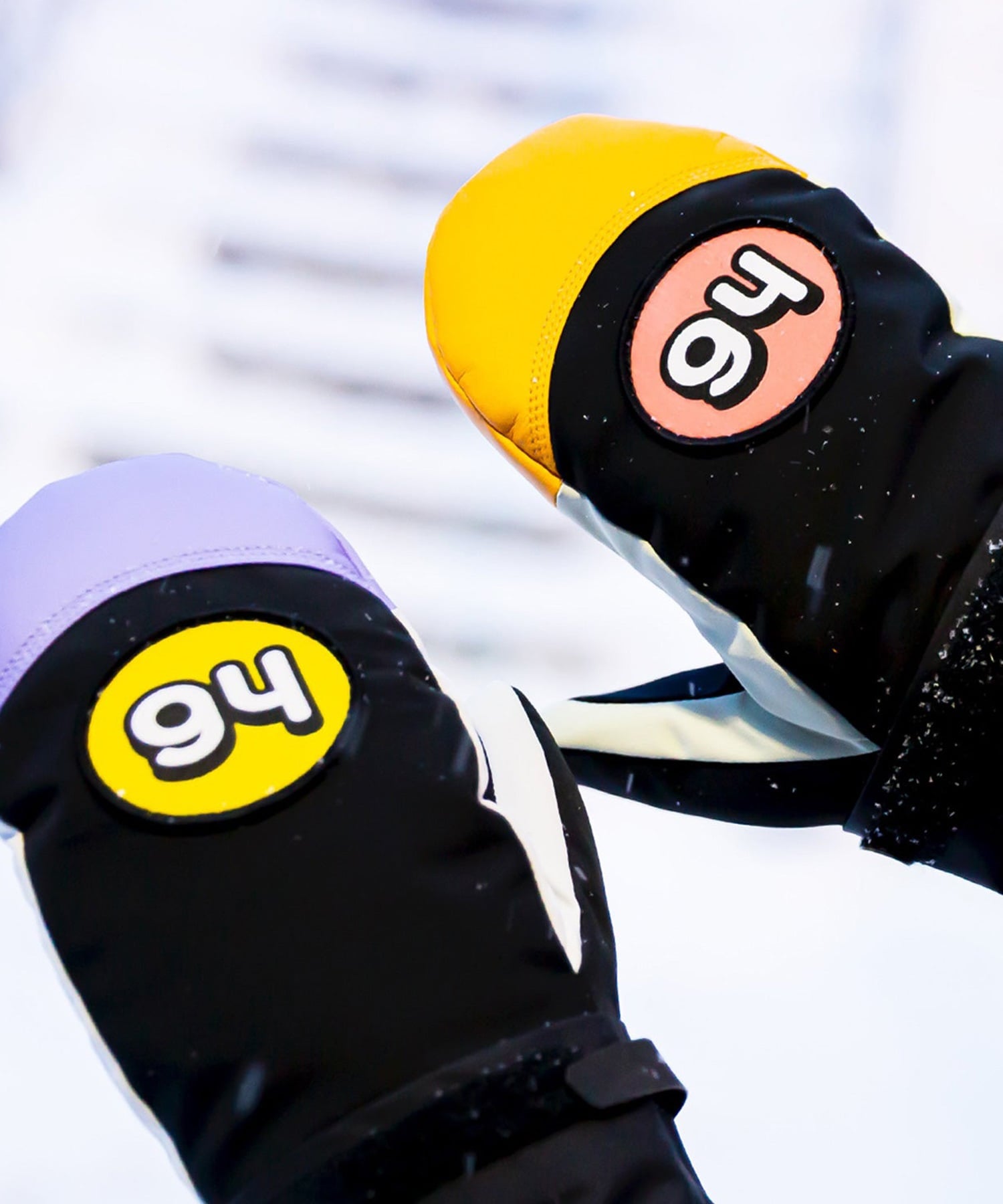 eb's エビス OLGA スノーボード グローブ ユニセックス ムラサキ