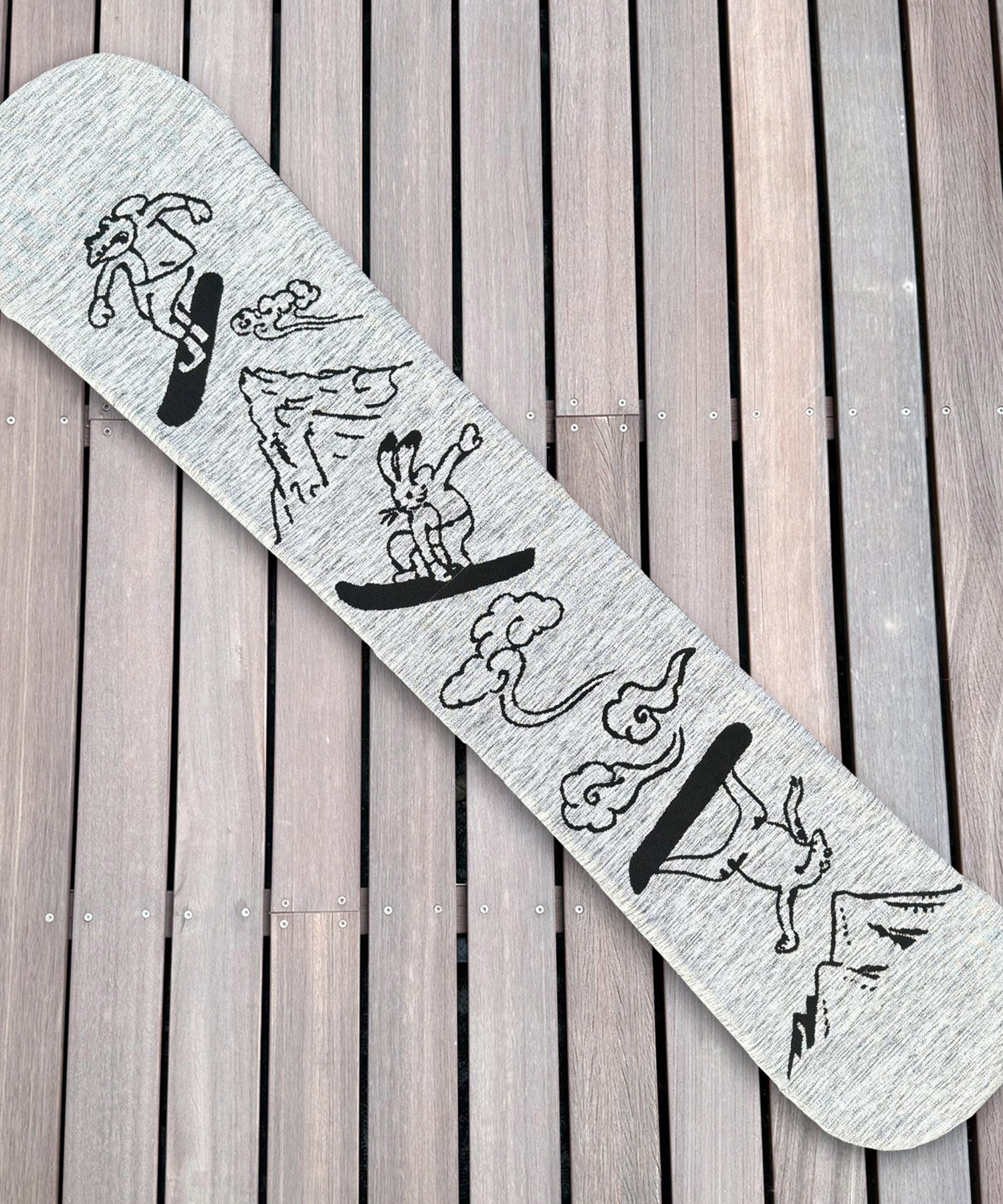 eb's エビス KNIT COVER MAKIMONO ニットカバー スノーボード ソール