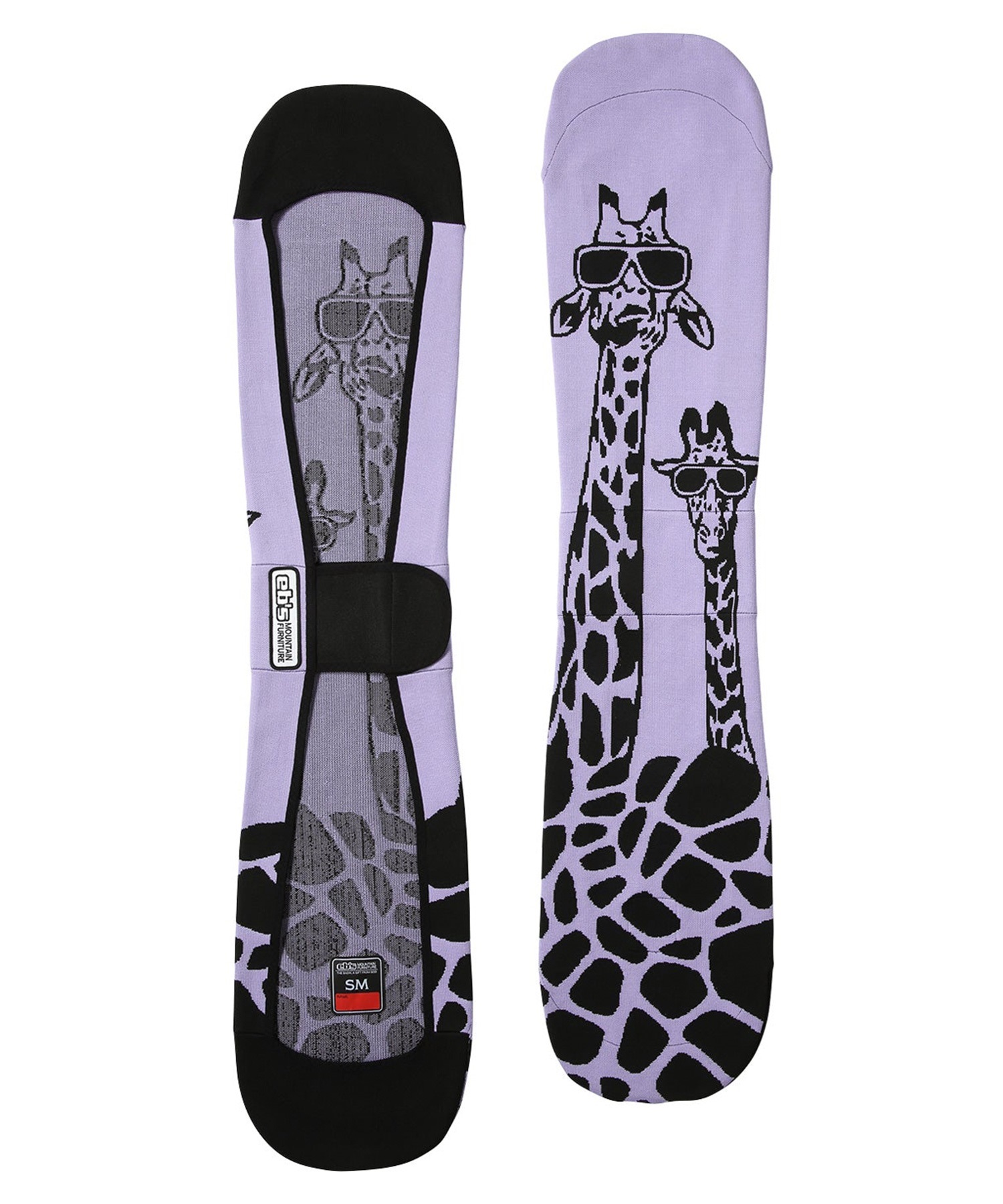 eb's エビス KNIT COVER GIRAFFE ニットカバー スノーボード ソール