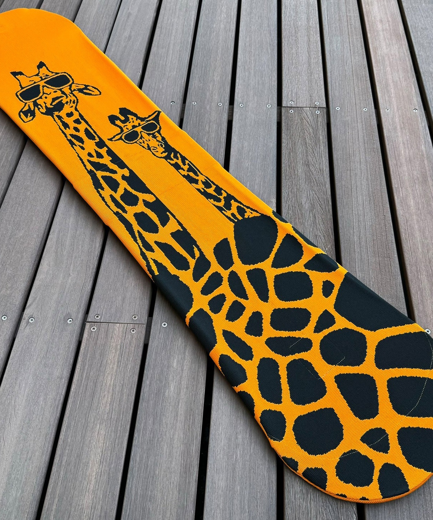 eb's エビス KNIT COVER GIRAFFE ニットカバー スノーボード ソール