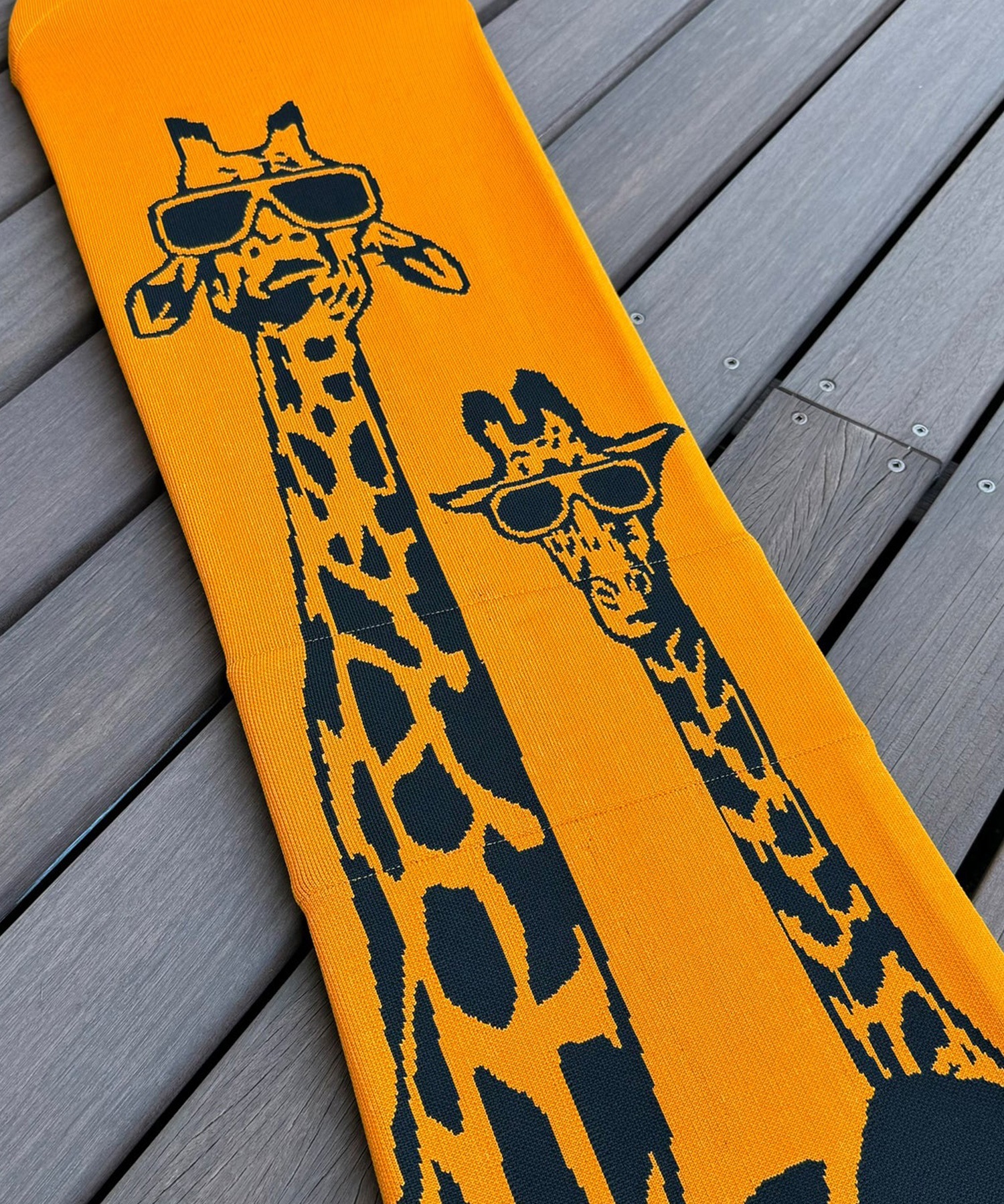 eb's エビス KNIT COVER GIRAFFE ニットカバー スノーボード ソール