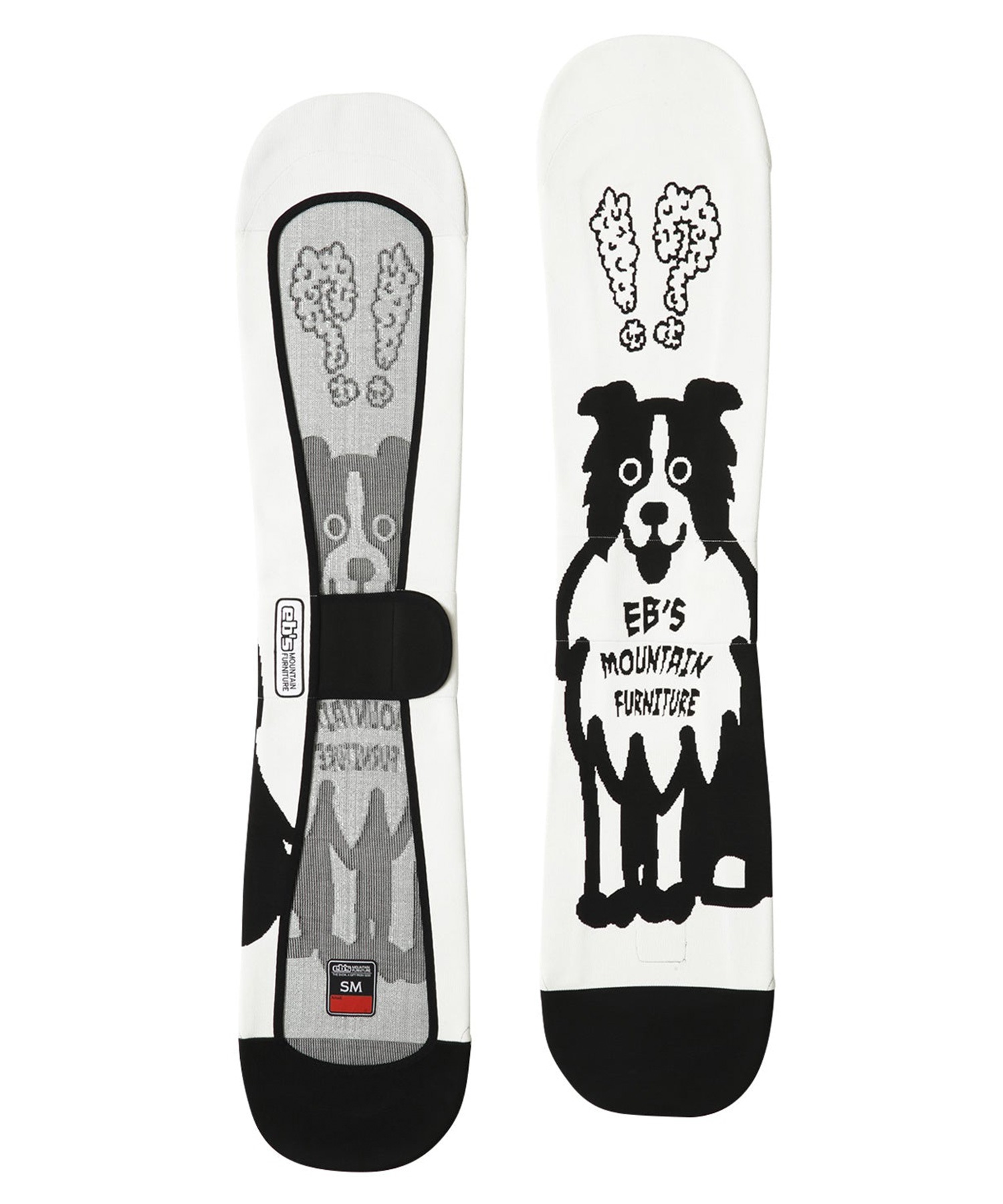 eb's エビス スノーボード ソールガード ニットカバー ユニセックス