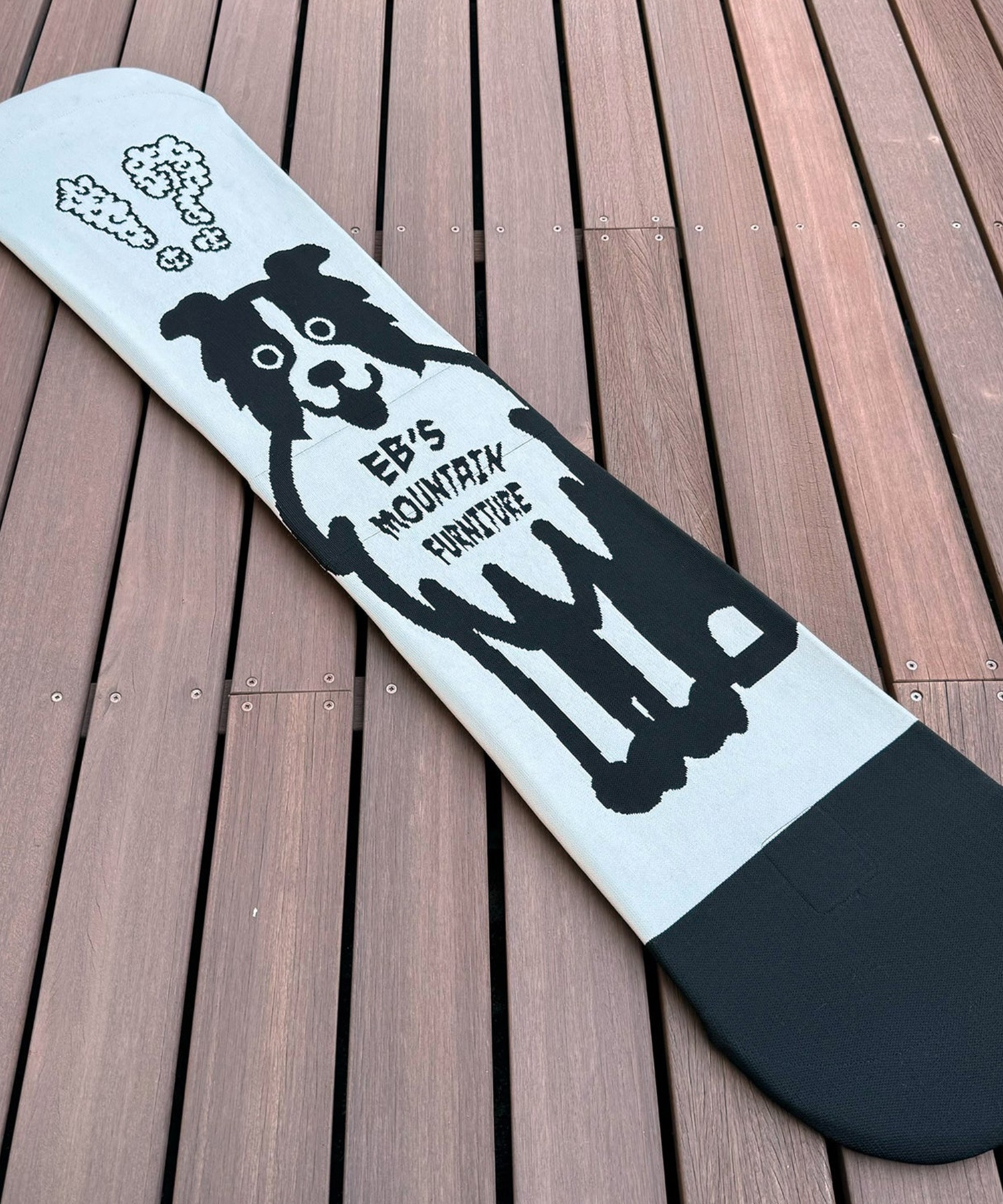 eb's エビス スノーボード ソールガード ニットカバー ユニセックス