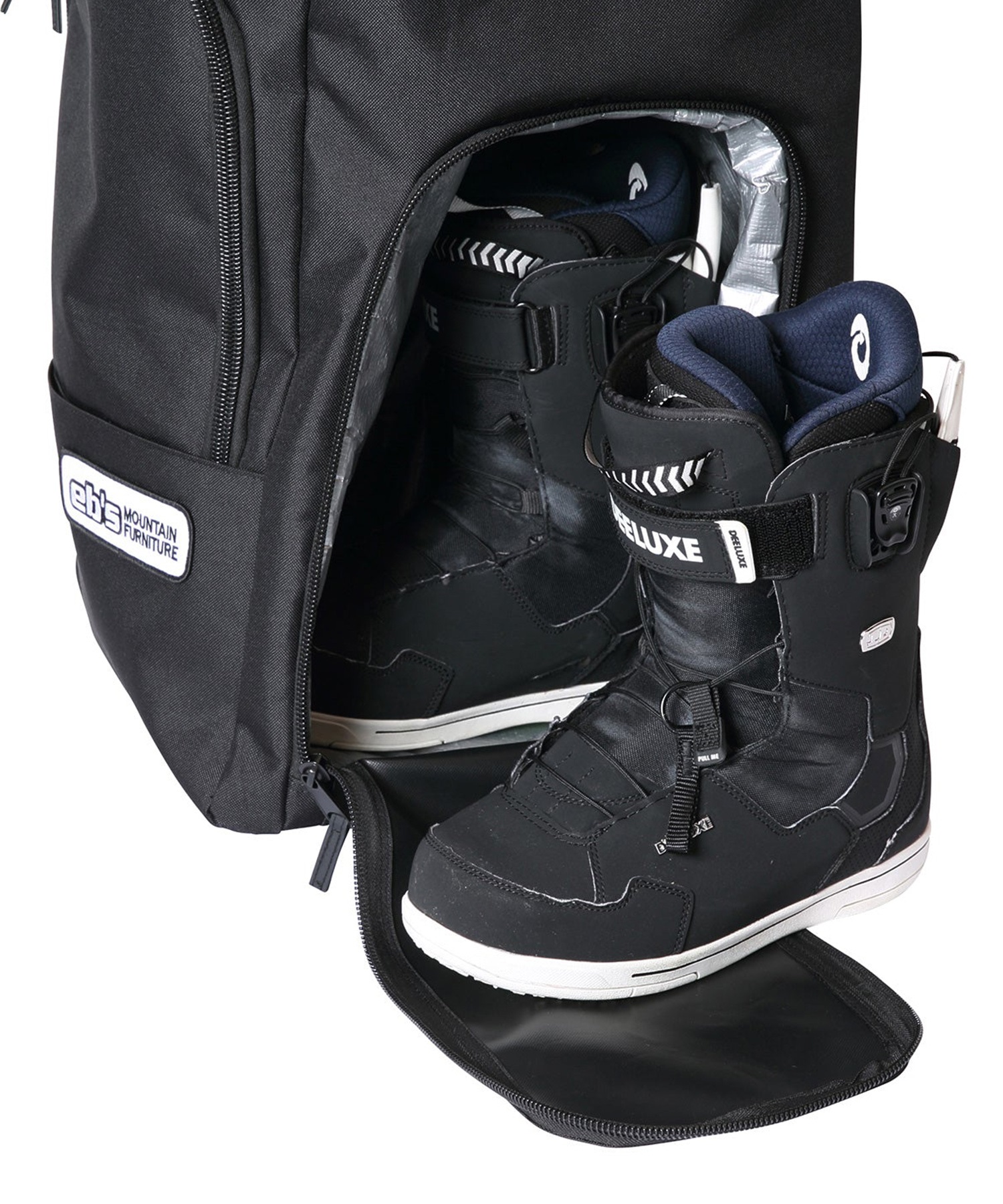 eb's エビス CONTAINER WHEEL スノーボード バッグ ムラサキスポーツ