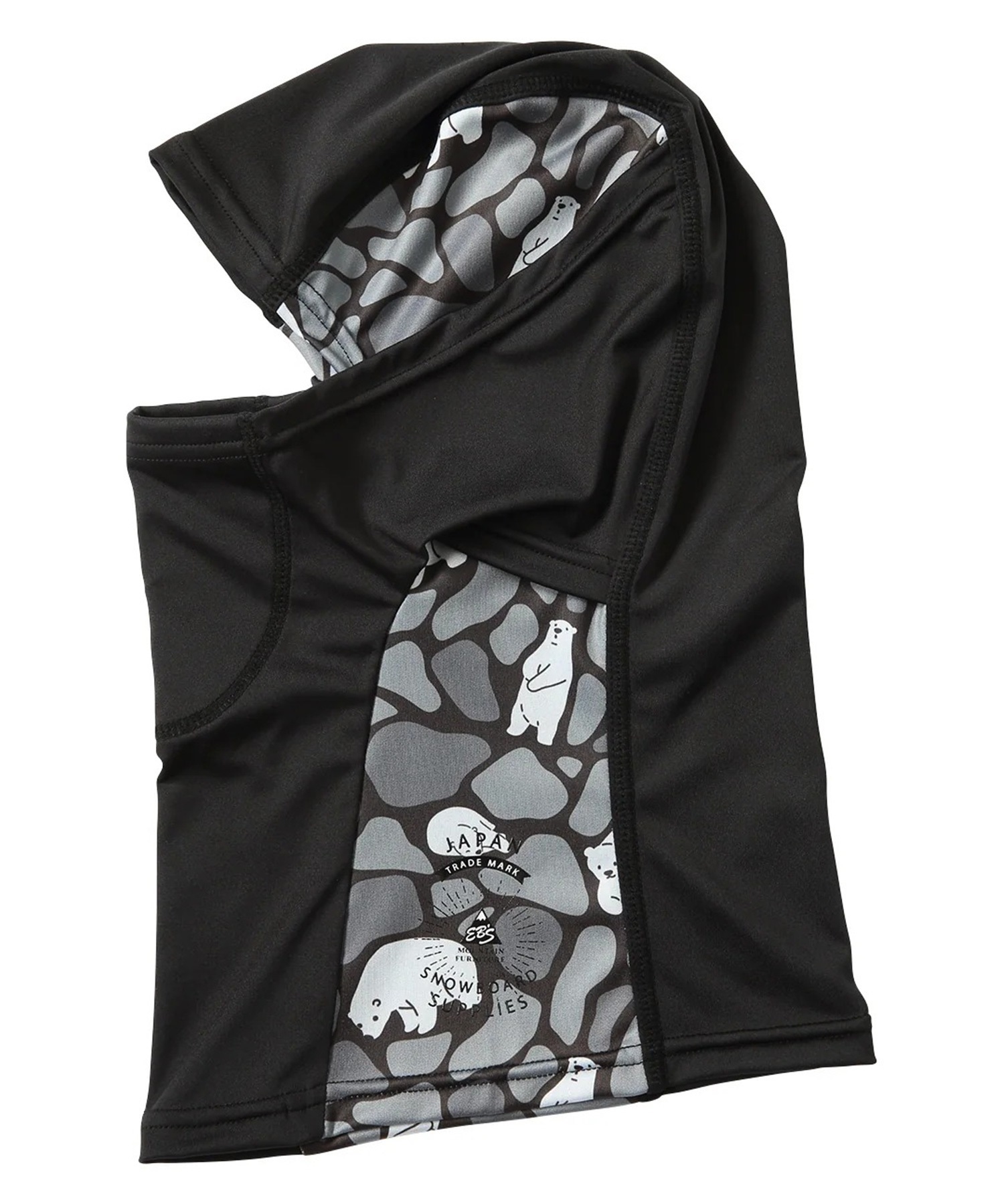 eb's エビス スノーボード フェイスマスク バラクラバ ユニセックス RANGER MASK ムラサキスポーツ 25-26モデル MM H14【2526】(BLACK-ONE)