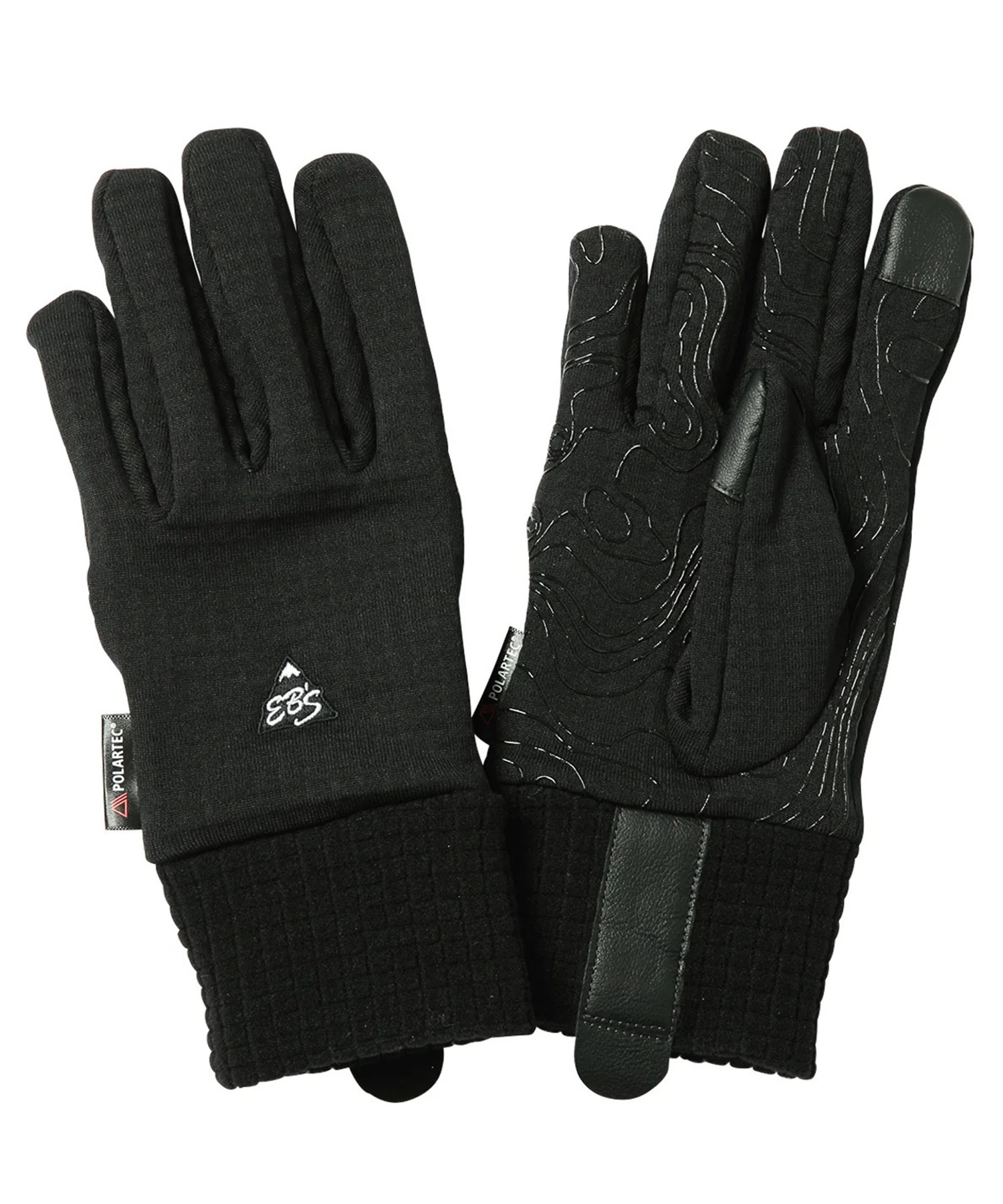 eb's エビス POLARTEC GRID INNER LIGHT WARM スノーボード インナーグローブ ユニセックス 25-26モデル MM H21 【2526】(BKBK-SM)