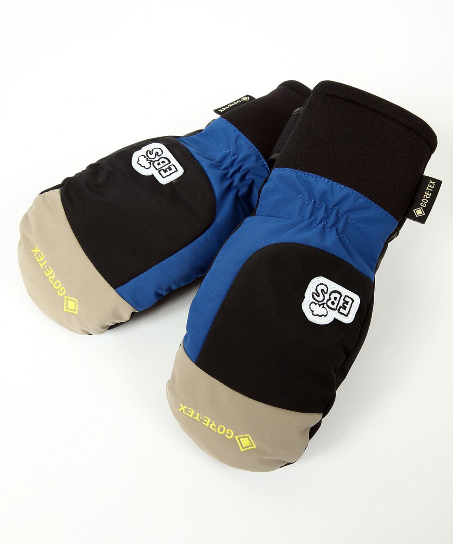 【早期購入/店頭受取対象外】eb's エビス スノーボード グローブ キッズ ジュニア ユース GORE-TEX JR MITT ムラサキスポーツ 25-26モデル MM G11(BLACK-130)