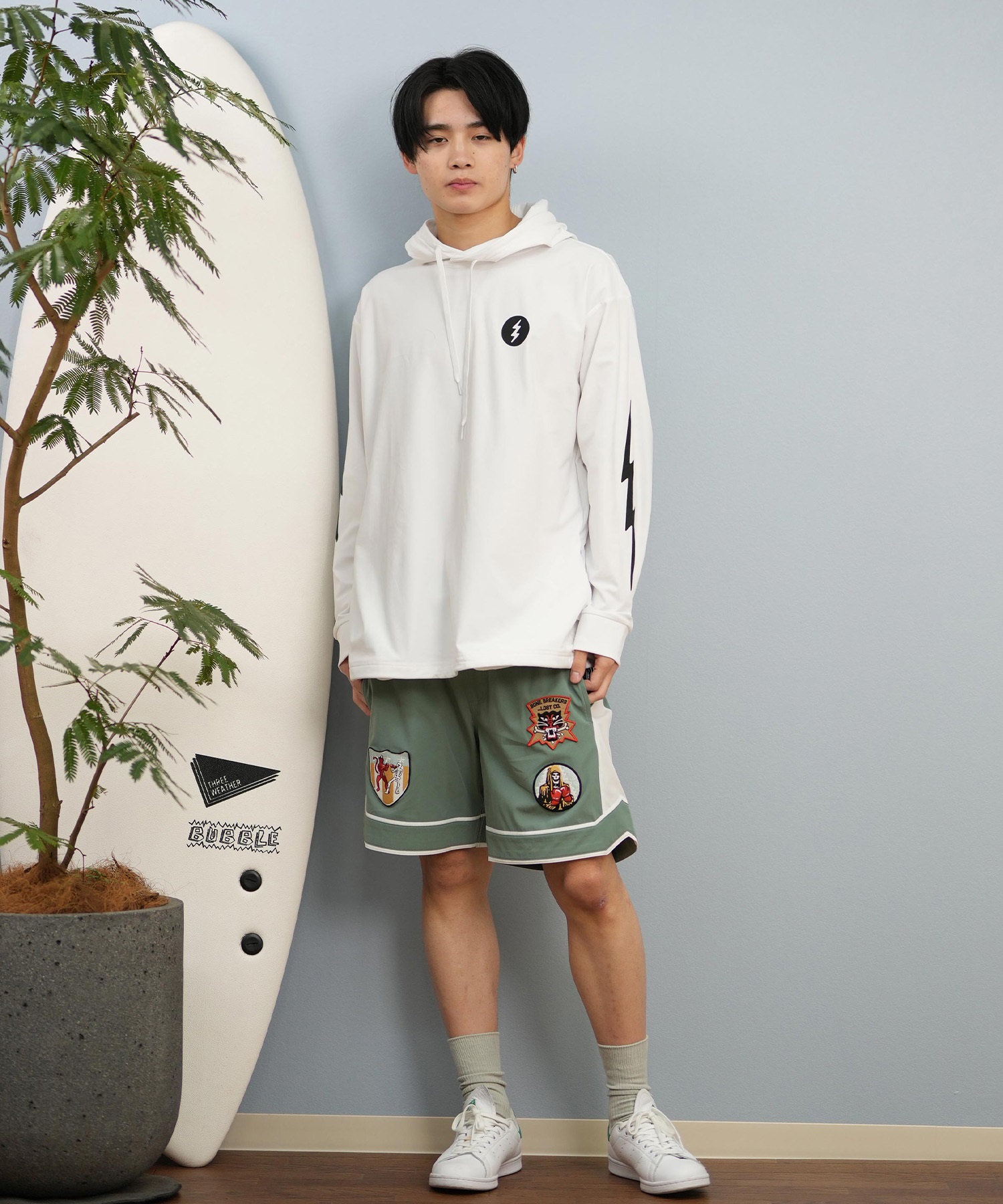 Electric エレクトリック ラッシュガード メンズ パーカー プル