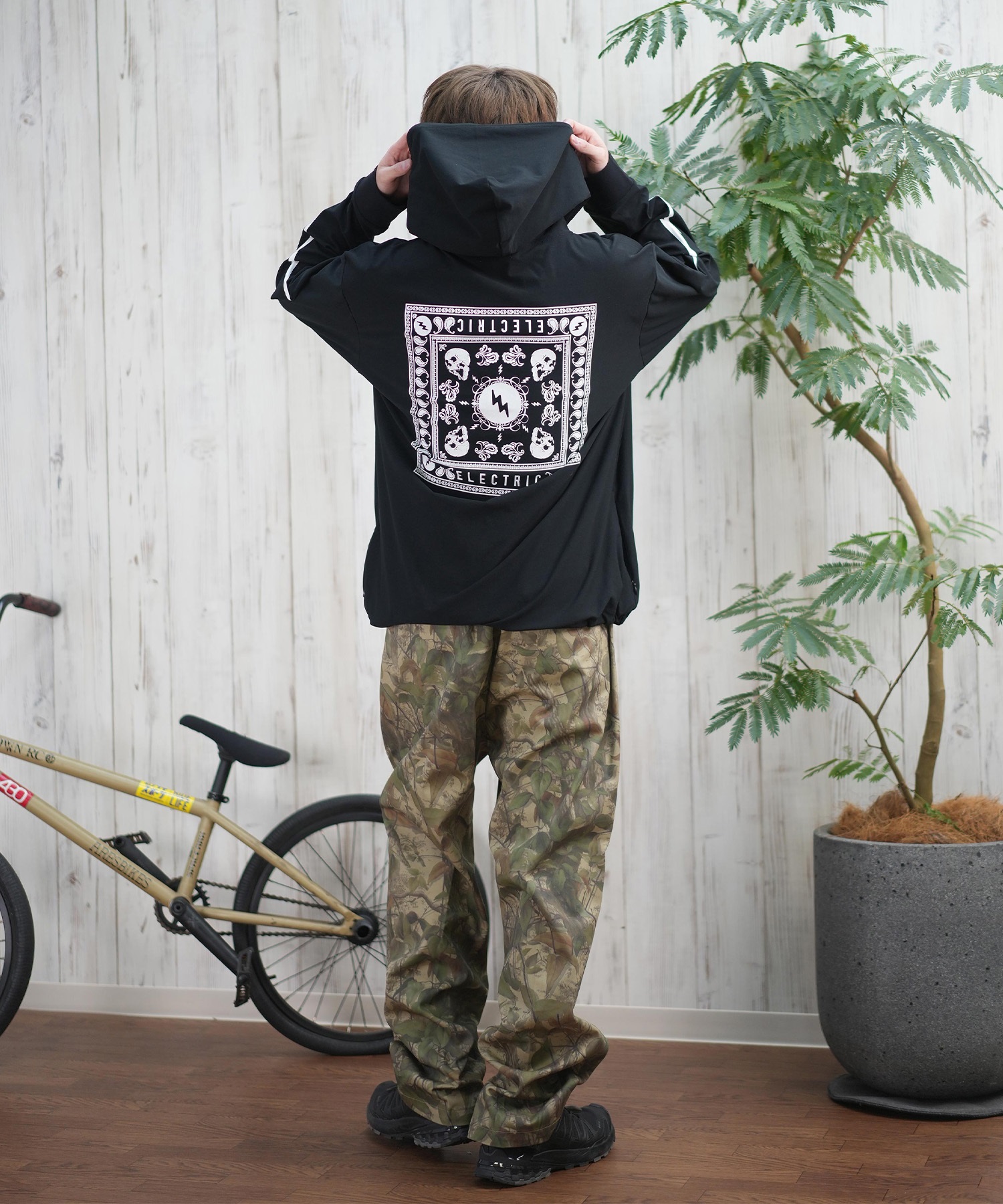 Electric エレクトリック ラッシュガード メンズ パーカー プル