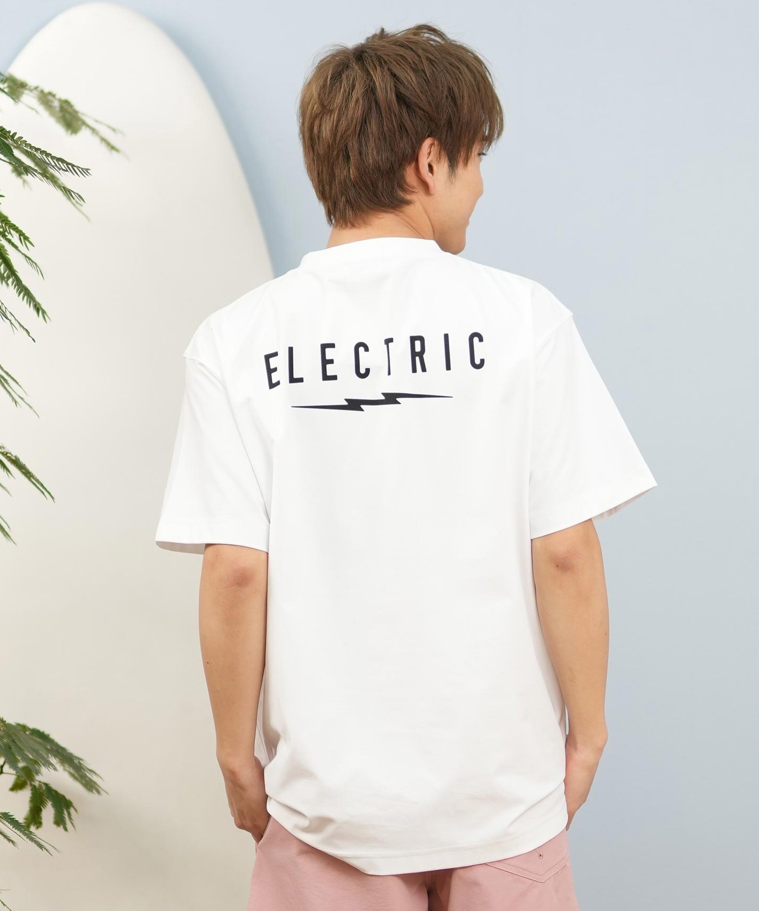 Electric エレクトリック 半袖 Tシャツ メンズ バックプリント ロゴ