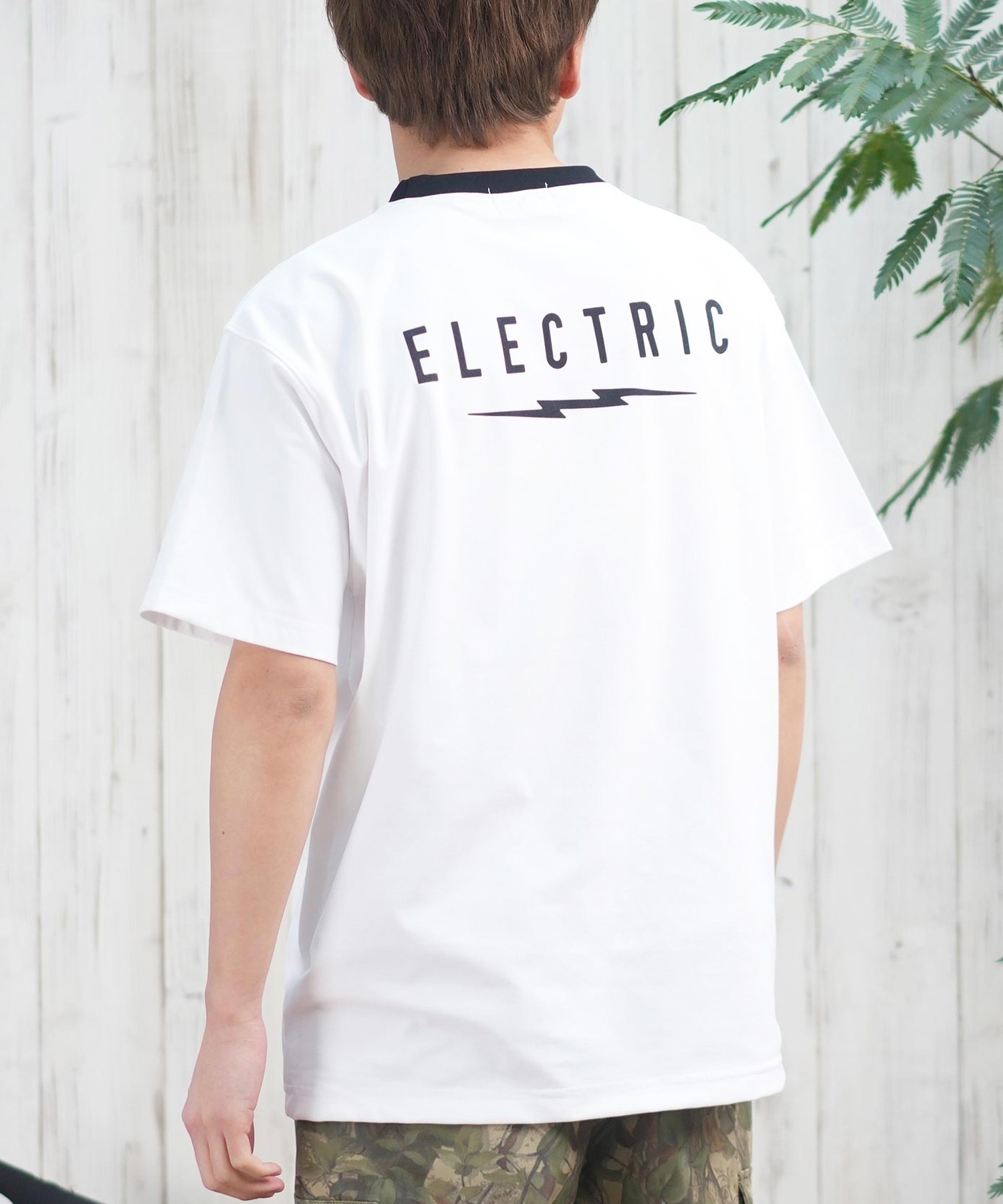 Electric エレクトリック 半袖 Tシャツ メンズ Collar Ringer S S TEE
