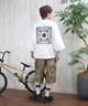 Electric エレクトリック ラッシュガード メンズ 半袖 Tシャツ バックプリント 水陸両用 UVカット E25STM05 ムラサキスポーツ限定(W/BK-M)