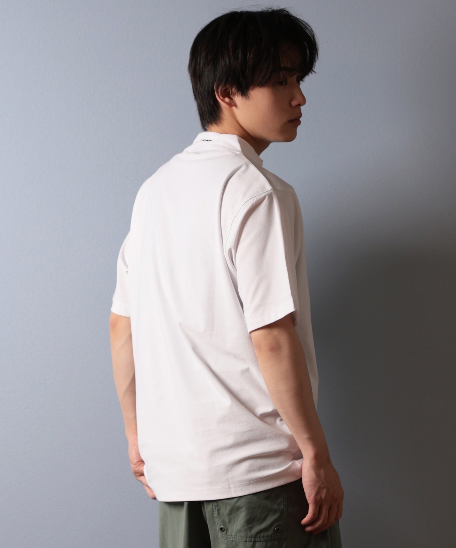 Electric エレクトリック 半袖 Tシャツ メンズ 1PT GOLF LG DRY MNECK SST EG25ST01 ムラサキスポーツ限定(BLACK-S)