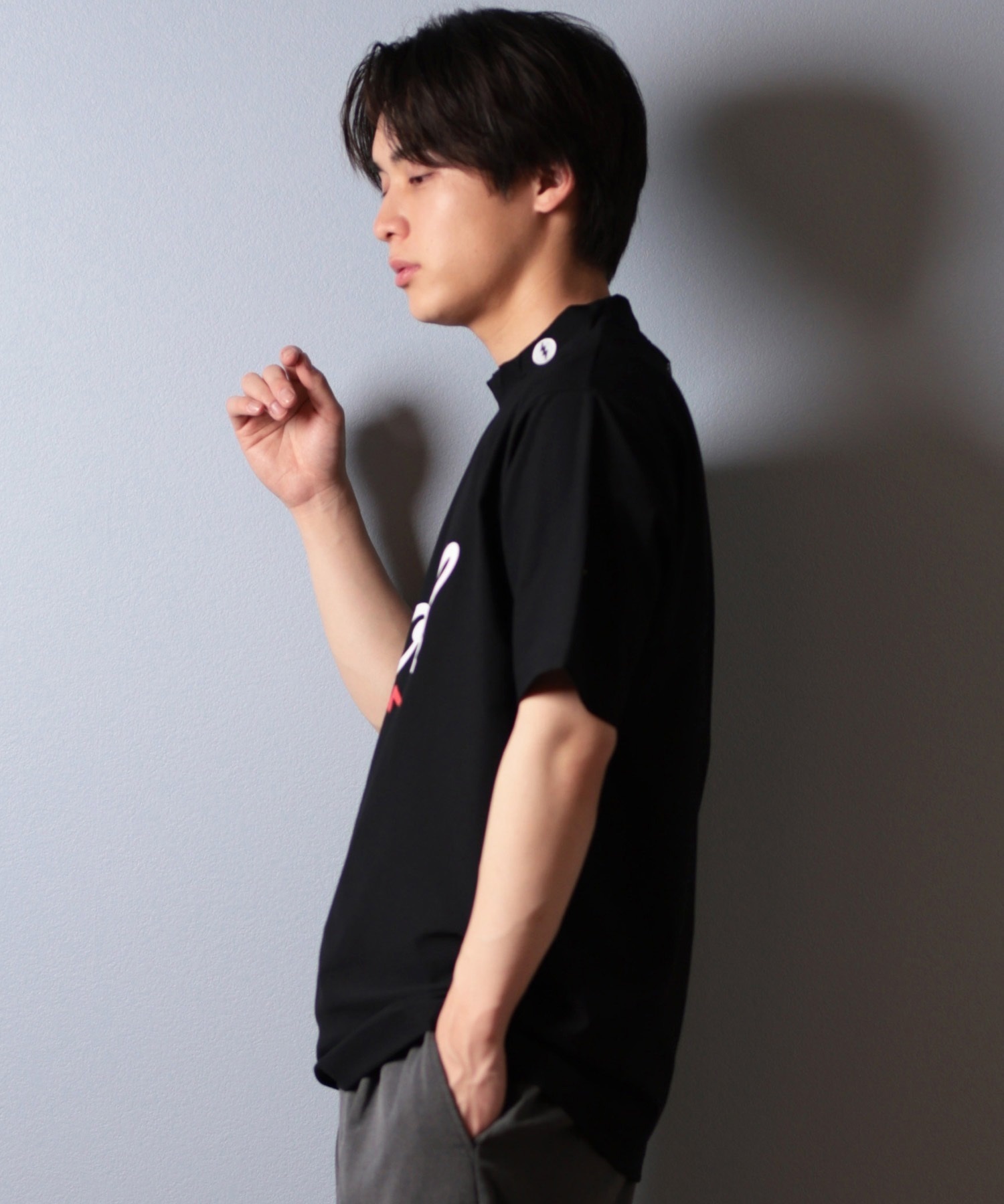 Electric エレクトリック 半袖 Tシャツ メンズ GOLF LG DRY MOCK