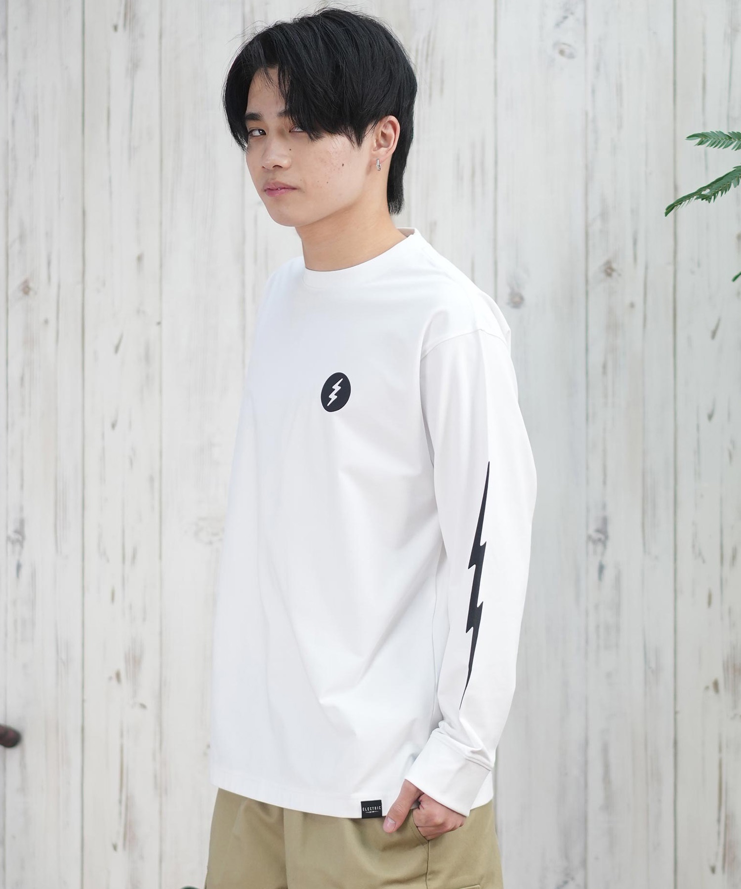 Electric エレクトリック ラッシュガード メンズ 長袖 Tシャツ ロンT