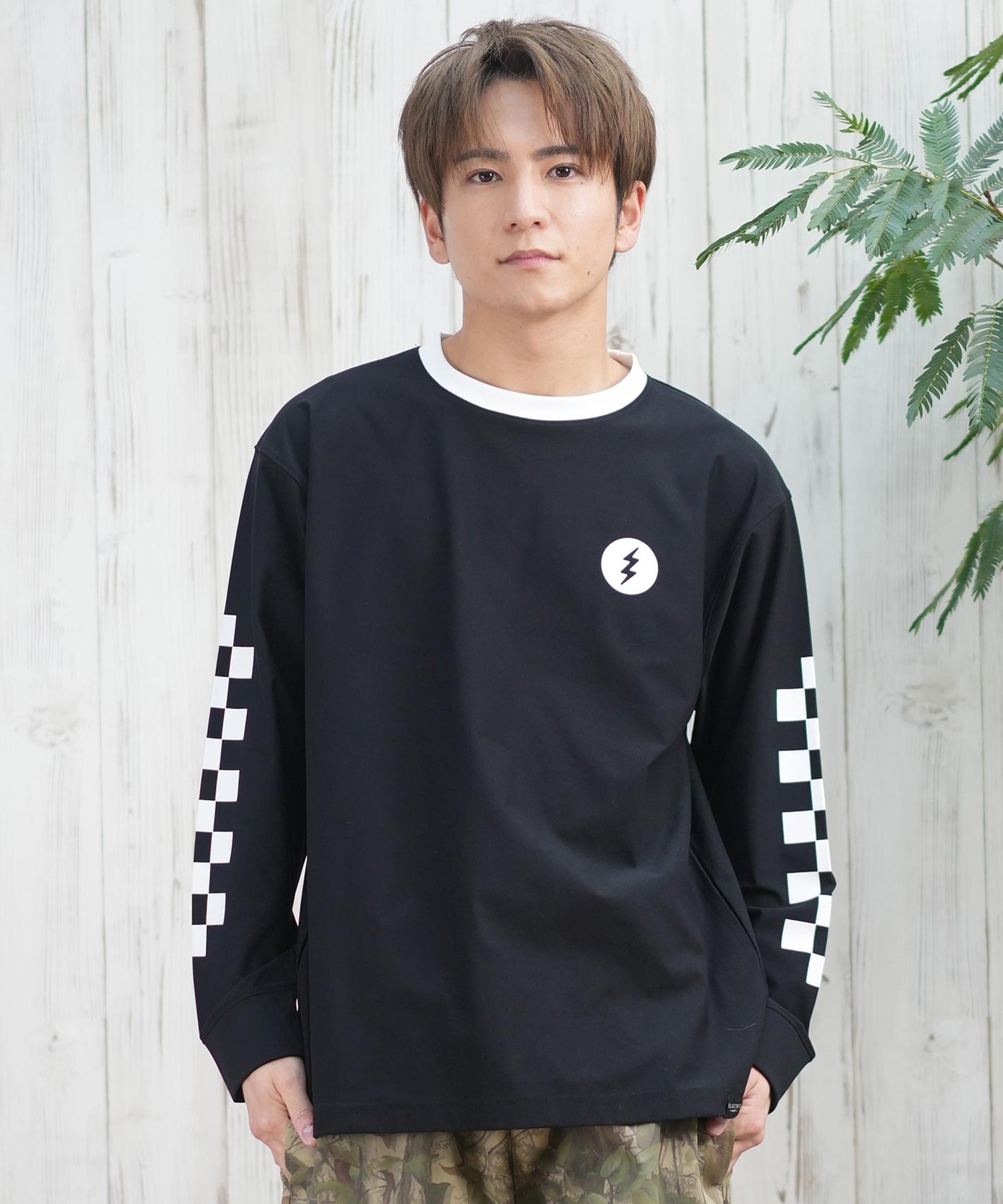 Electric エレクトリック ラッシュガード メンズ 長袖 Tシャツ ロンT