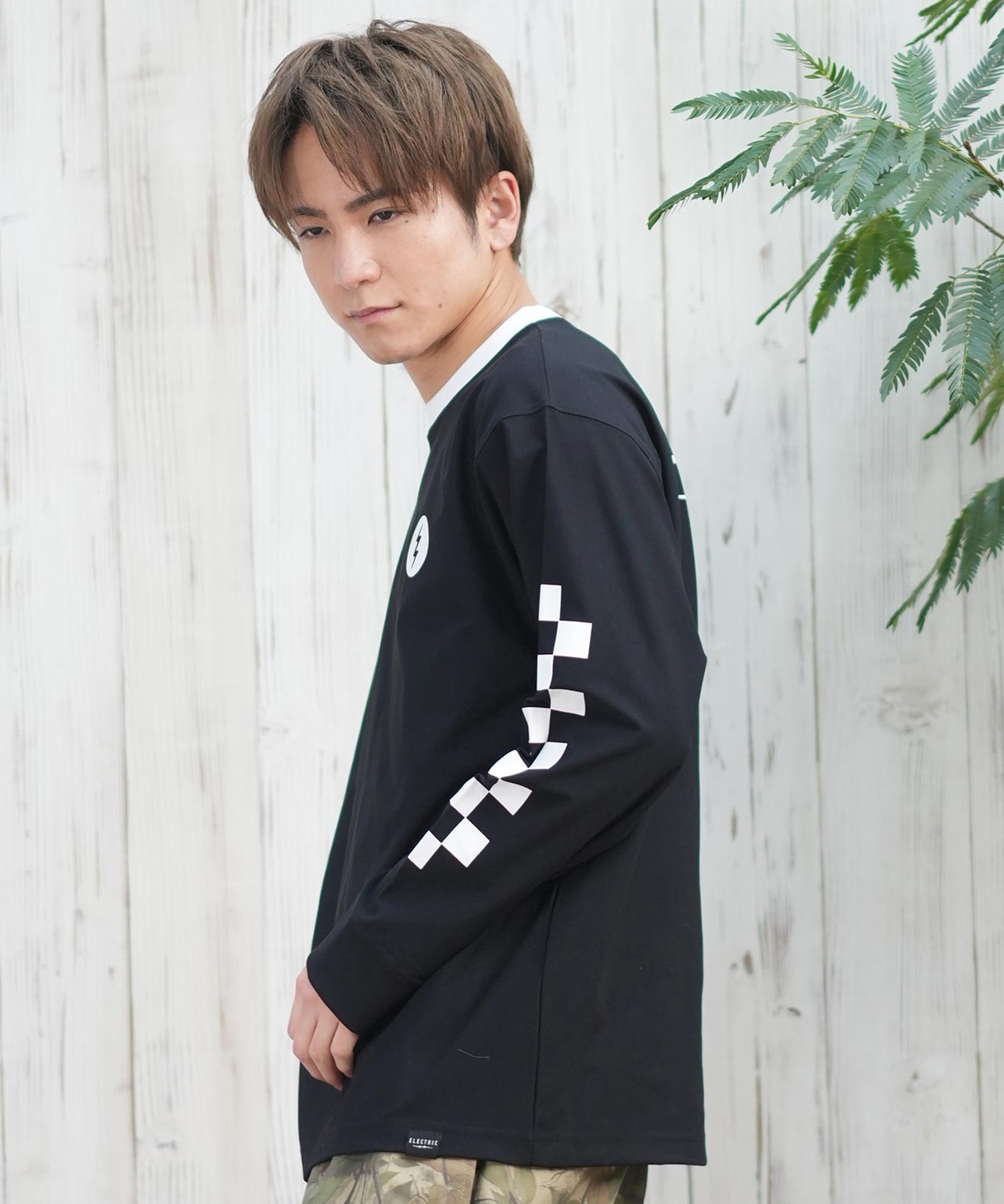 Electric エレクトリック ラッシュガード メンズ 長袖 Tシャツ ロンT