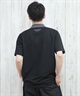 Electric エレクトリック ポロシャツ メンズ ワンポイント シンプル 1POINT GOLF LOGO S S POLO EG25SU05(BLACK-S)