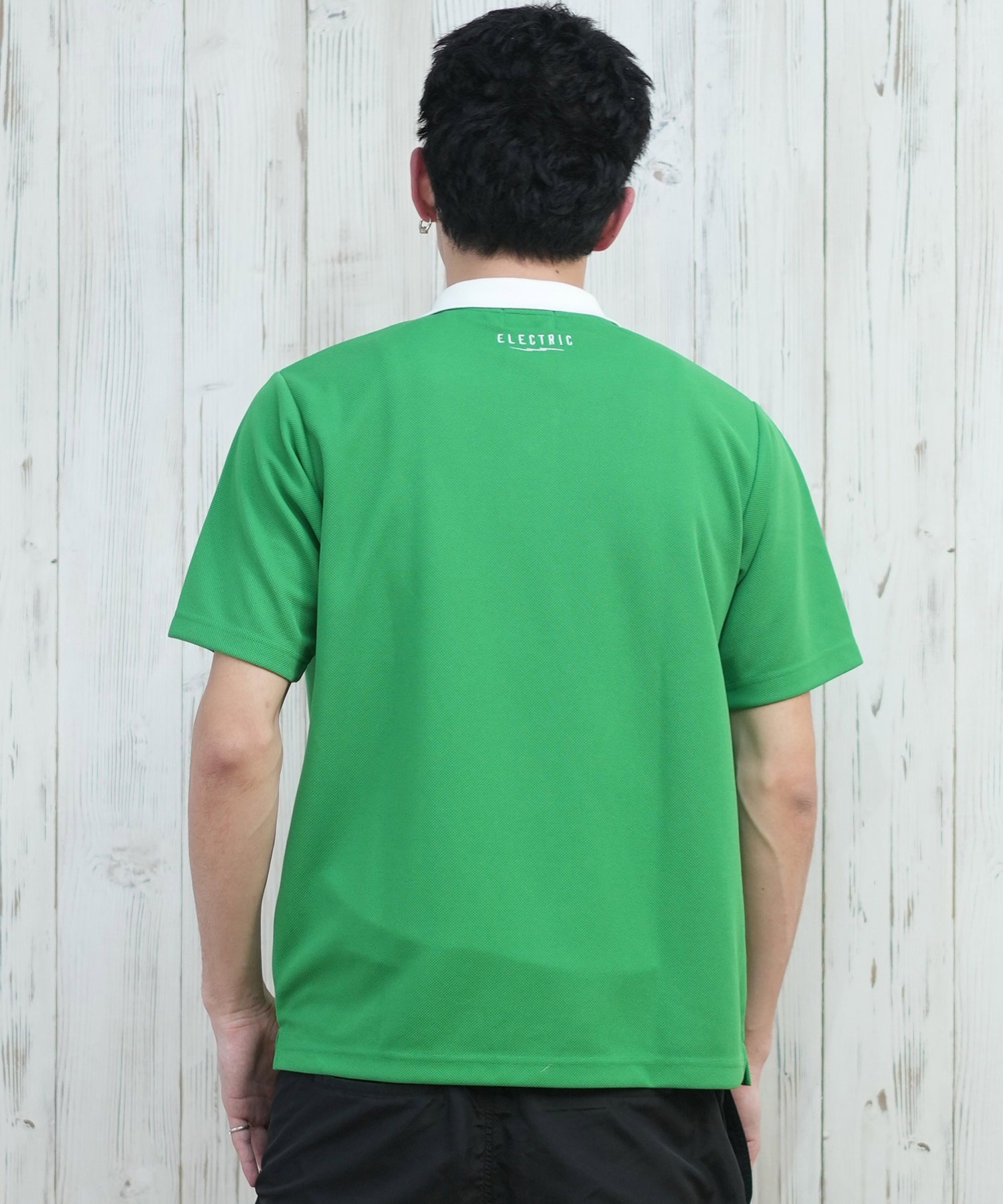 Electric エレクトリック ポロシャツ メンズ ワンポイント シンプル