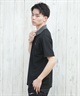 Electric エレクトリック ポロシャツ メンズ ワンポイント シンプル 1POINT GOLF LOGO S S POLO EG25SU05(BLACK-S)